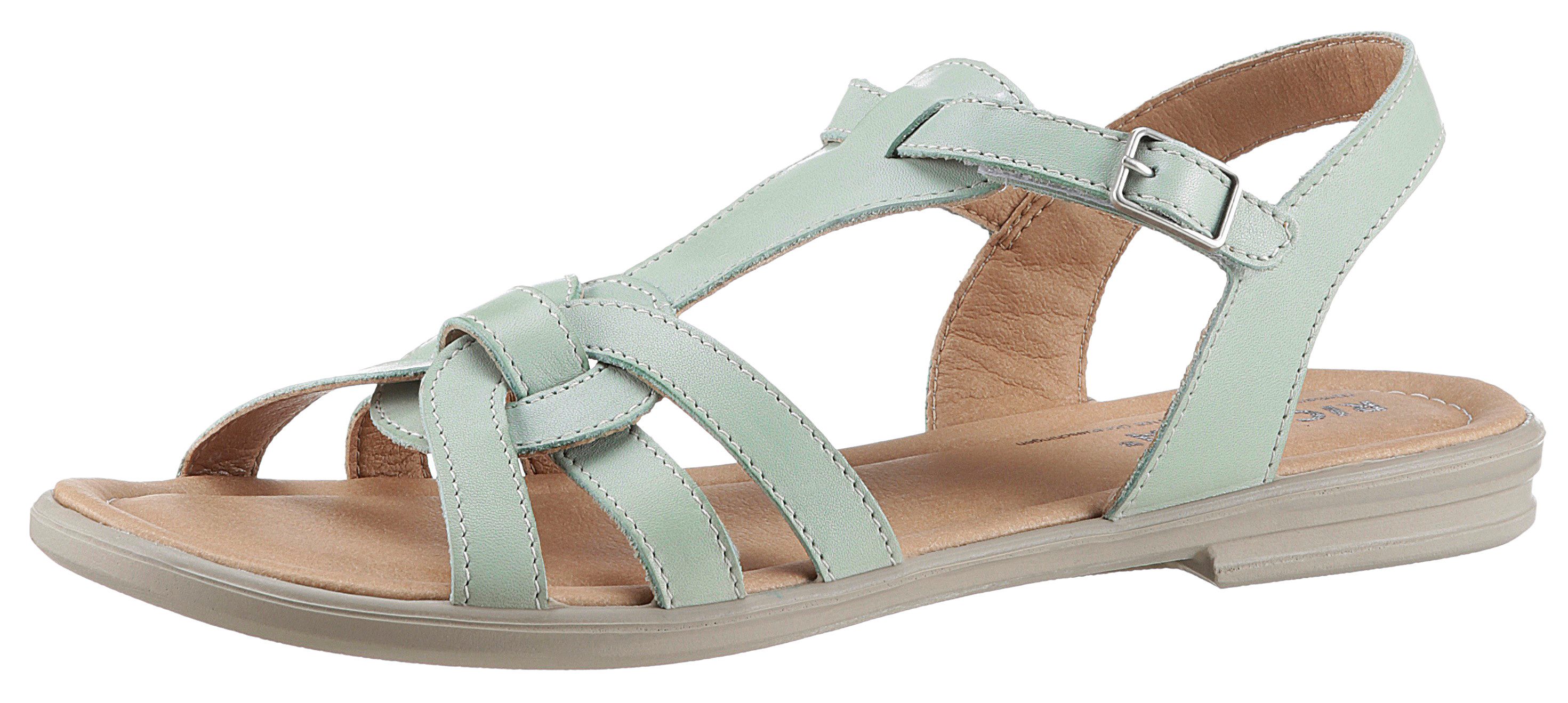 Ricosta Sandalen Birte WMS: middel zomerschoen, sandaal, klittenbandschoen, met klittenbandsluiting