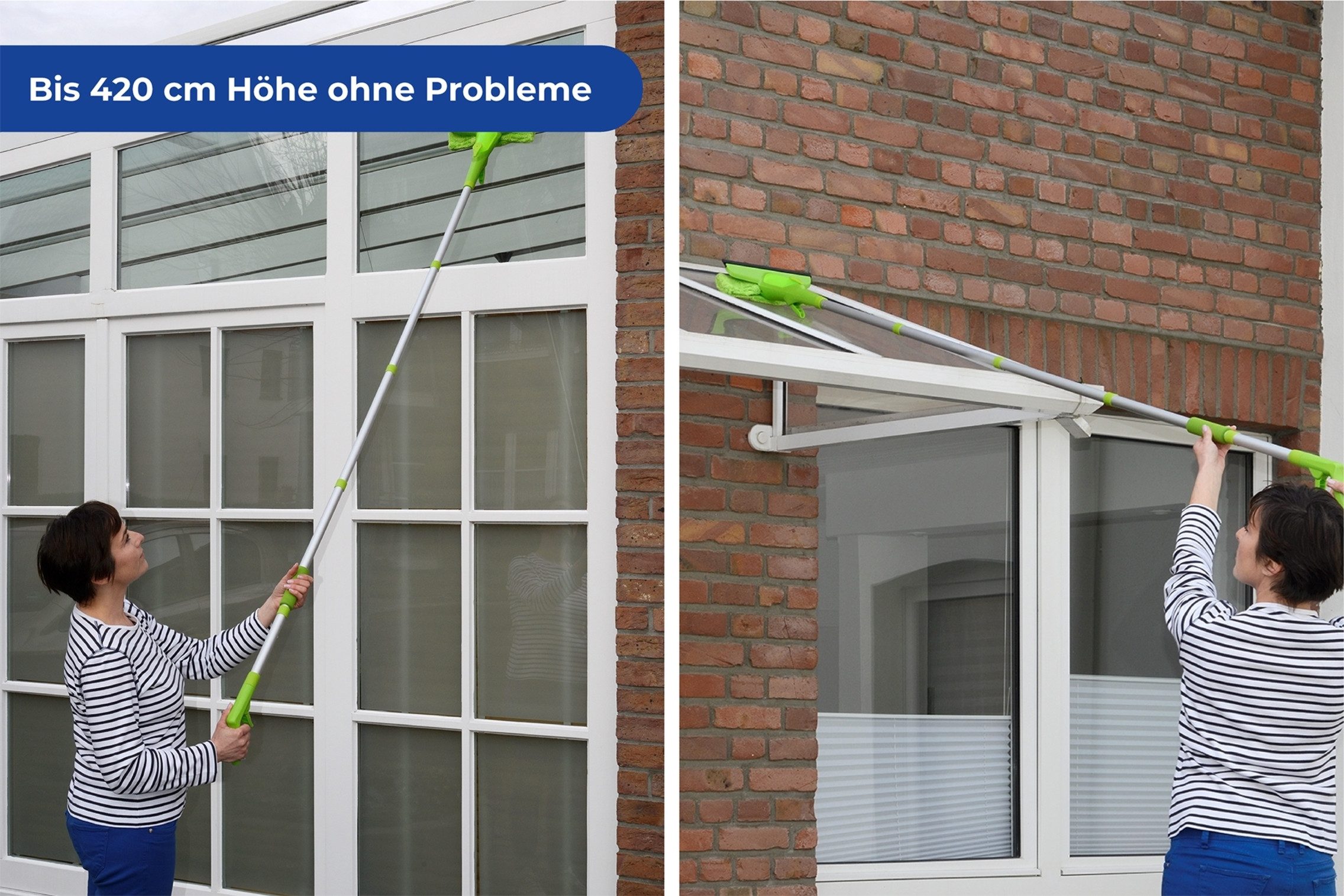 WENKO Ramenwisser Model Maxi maximale werkhoogte 420 cm, wisserbreedte 27 cm