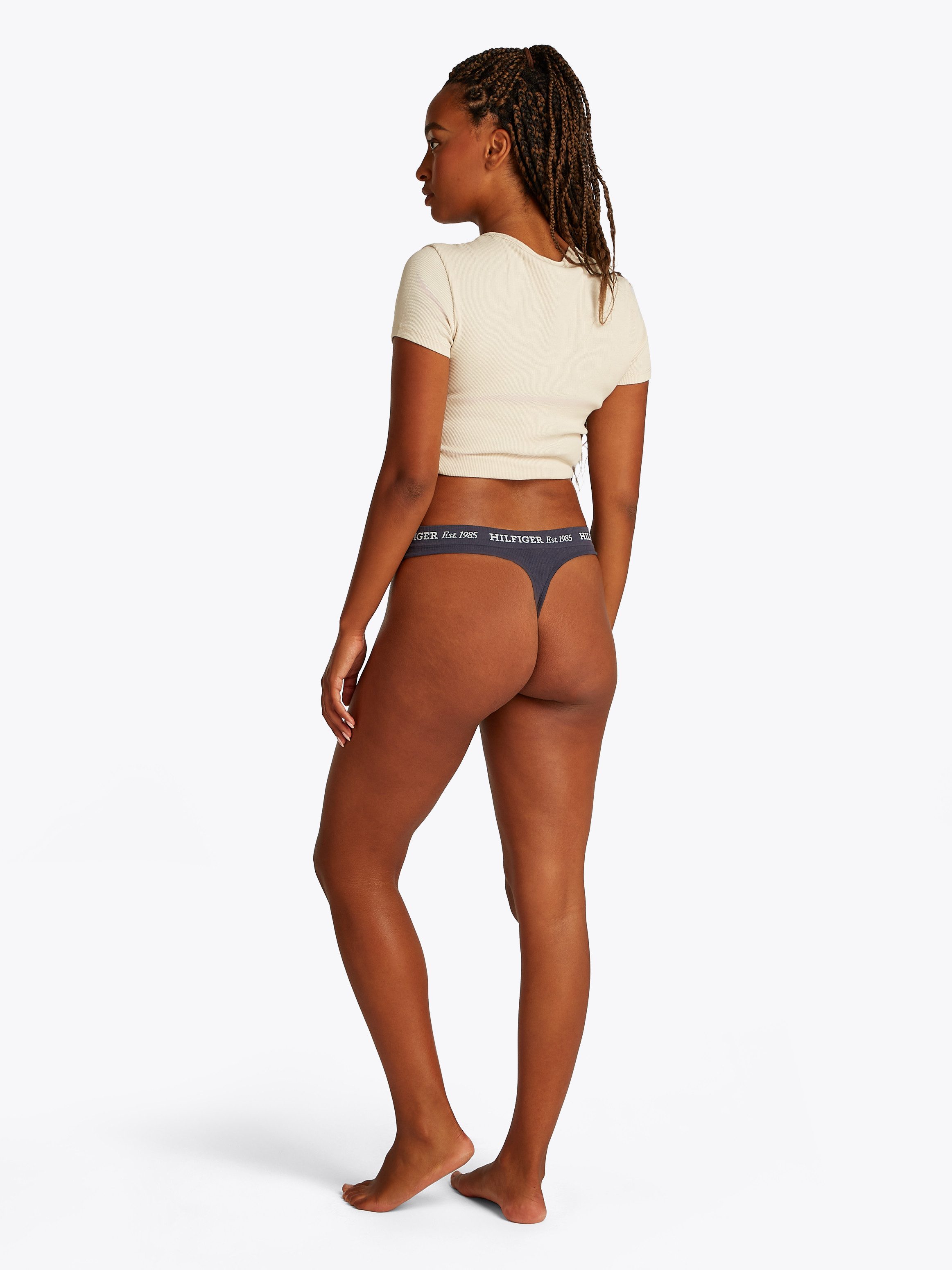 Tommy Hilfiger Underwear Tanga THONG met een logo-opschrift