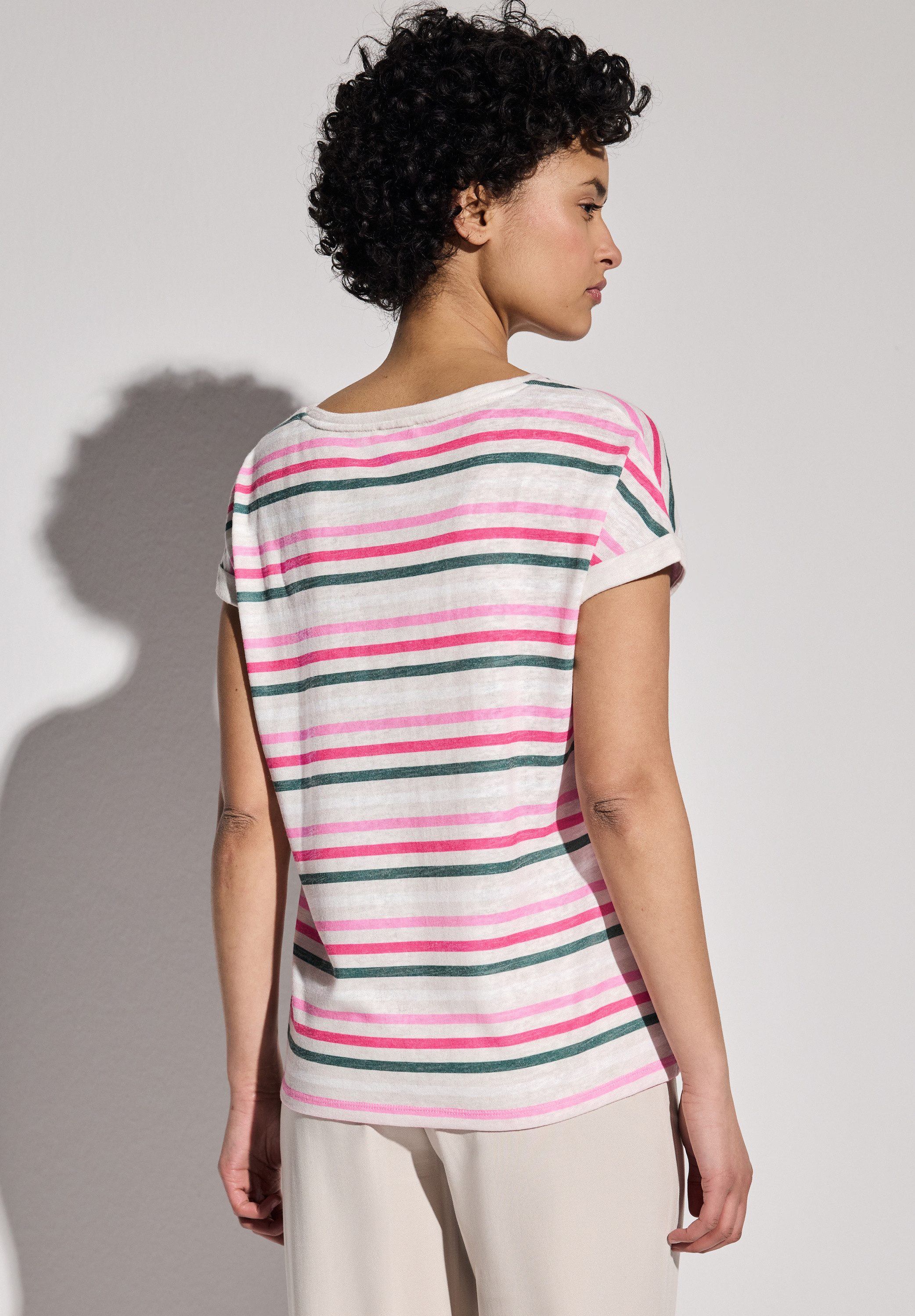 STREET ONE Shirttop met gestreept patroon