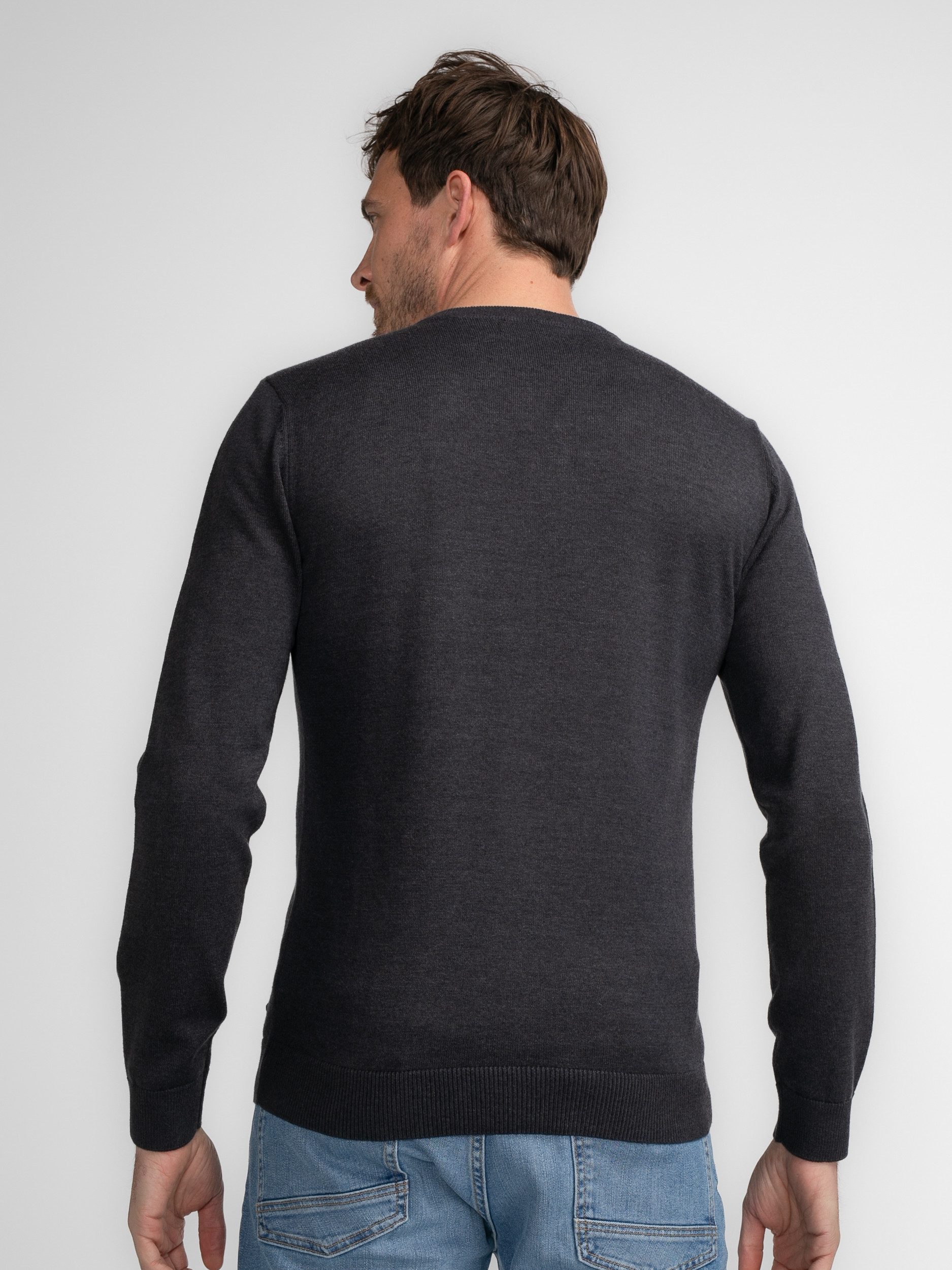 Petrol Industries Trui met V-hals Men Knitwear V-Neck Basic