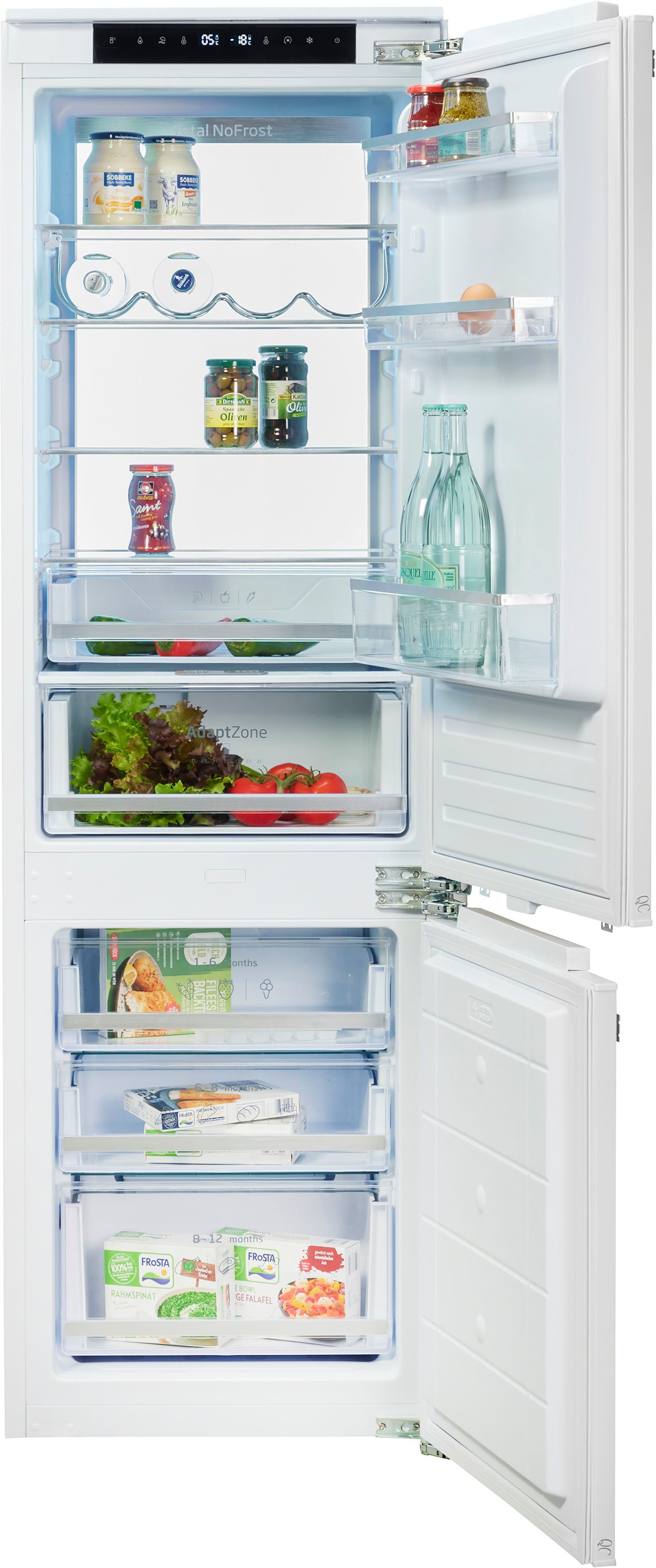 Amica Inbouw koel-vriescombinatie EKGCX 387 955, 176,9 cm x 55,6 cm