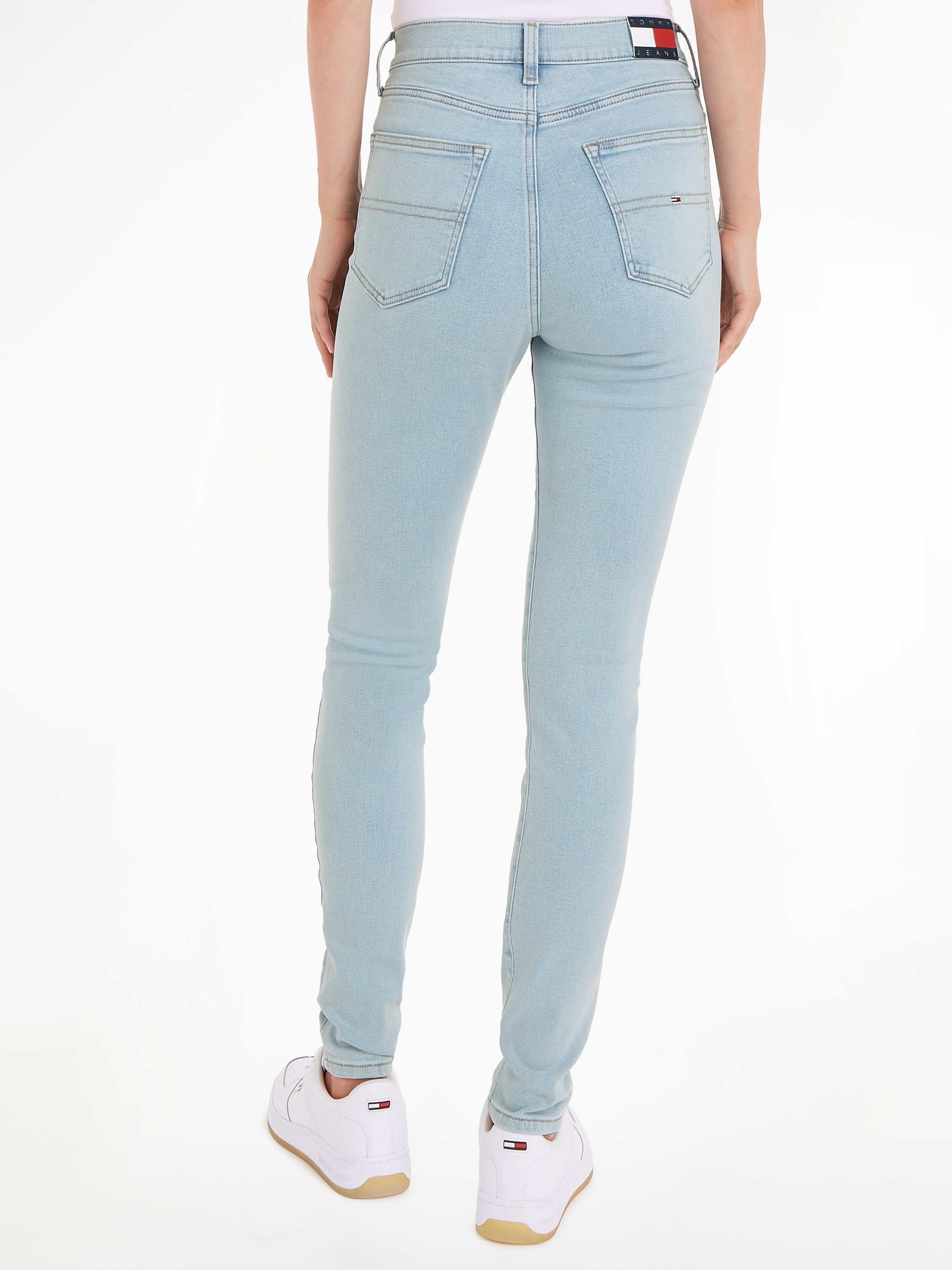 TOMMY JEANS Comfortabele jeans Sylvia Skinny Slim Jeans hoog model