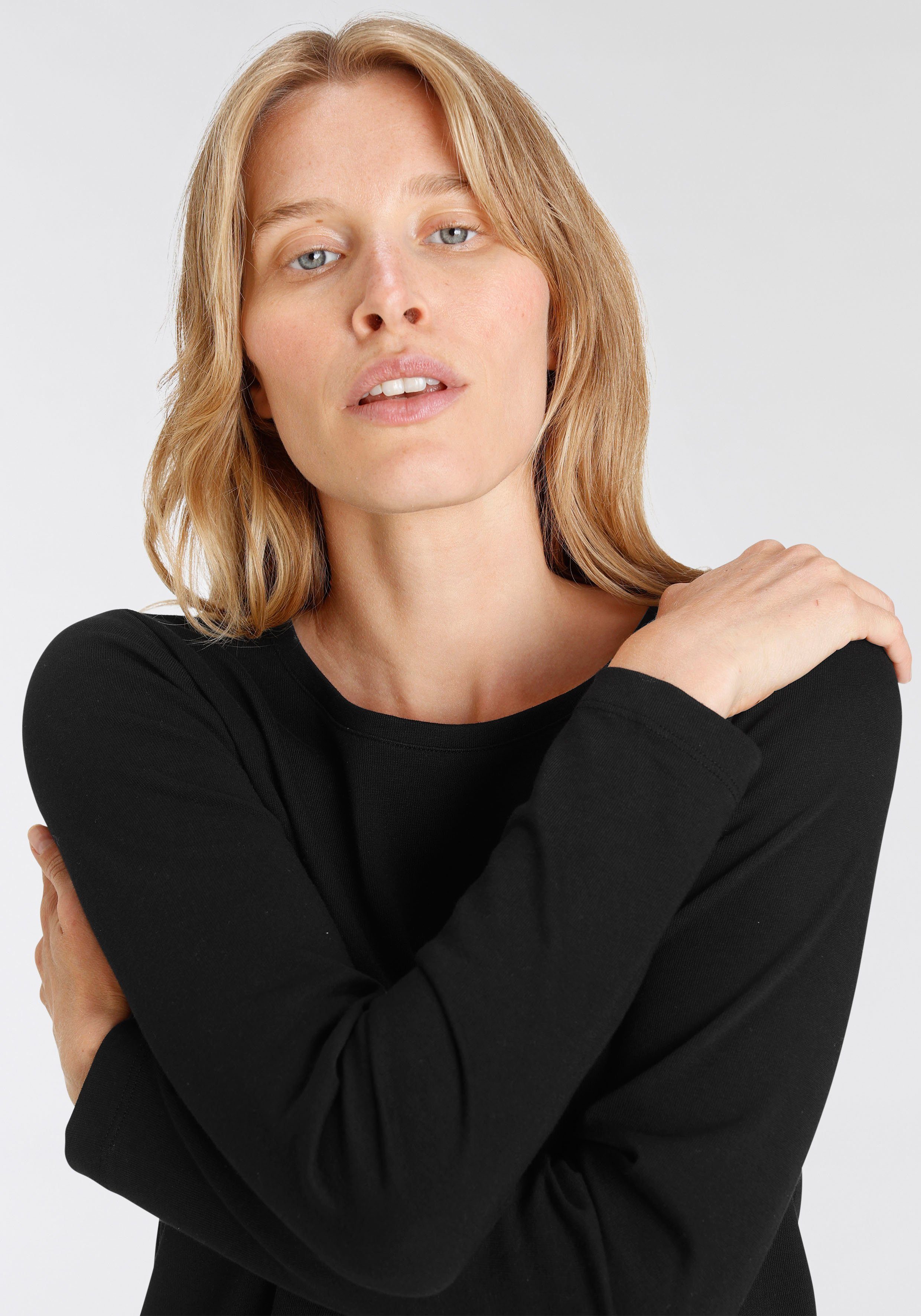 OTTO products Shirt met lange mouwen GOTS-gecertificeerd - CIRCULAR COLLECTIE