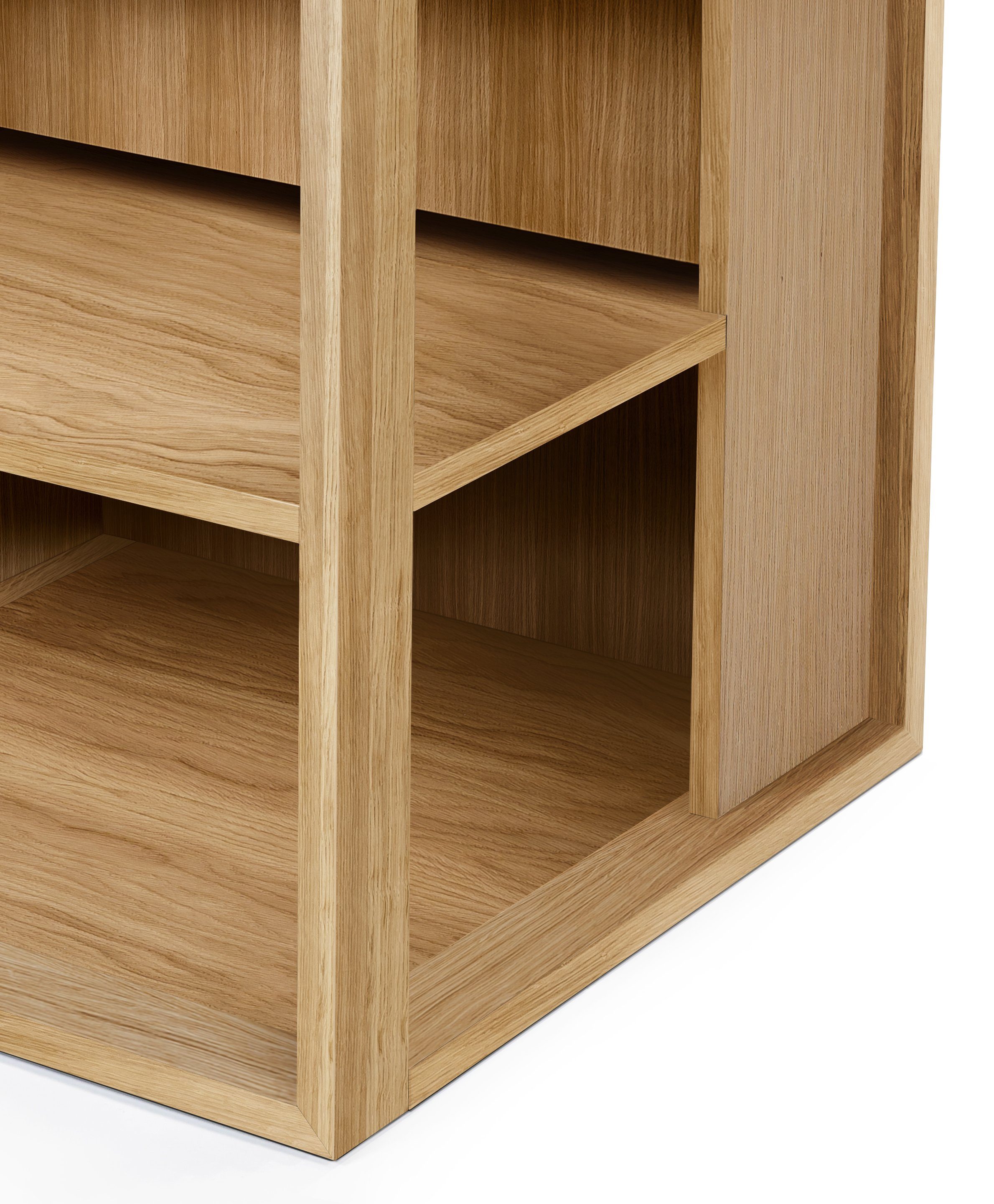 Woodman Salontafel Cube Houtfineer van eiken