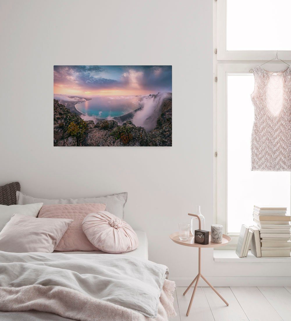 Komar Artprint op linnen Keilrahmenbild Coastal Paradise Größe 90 x 60 cm (set)