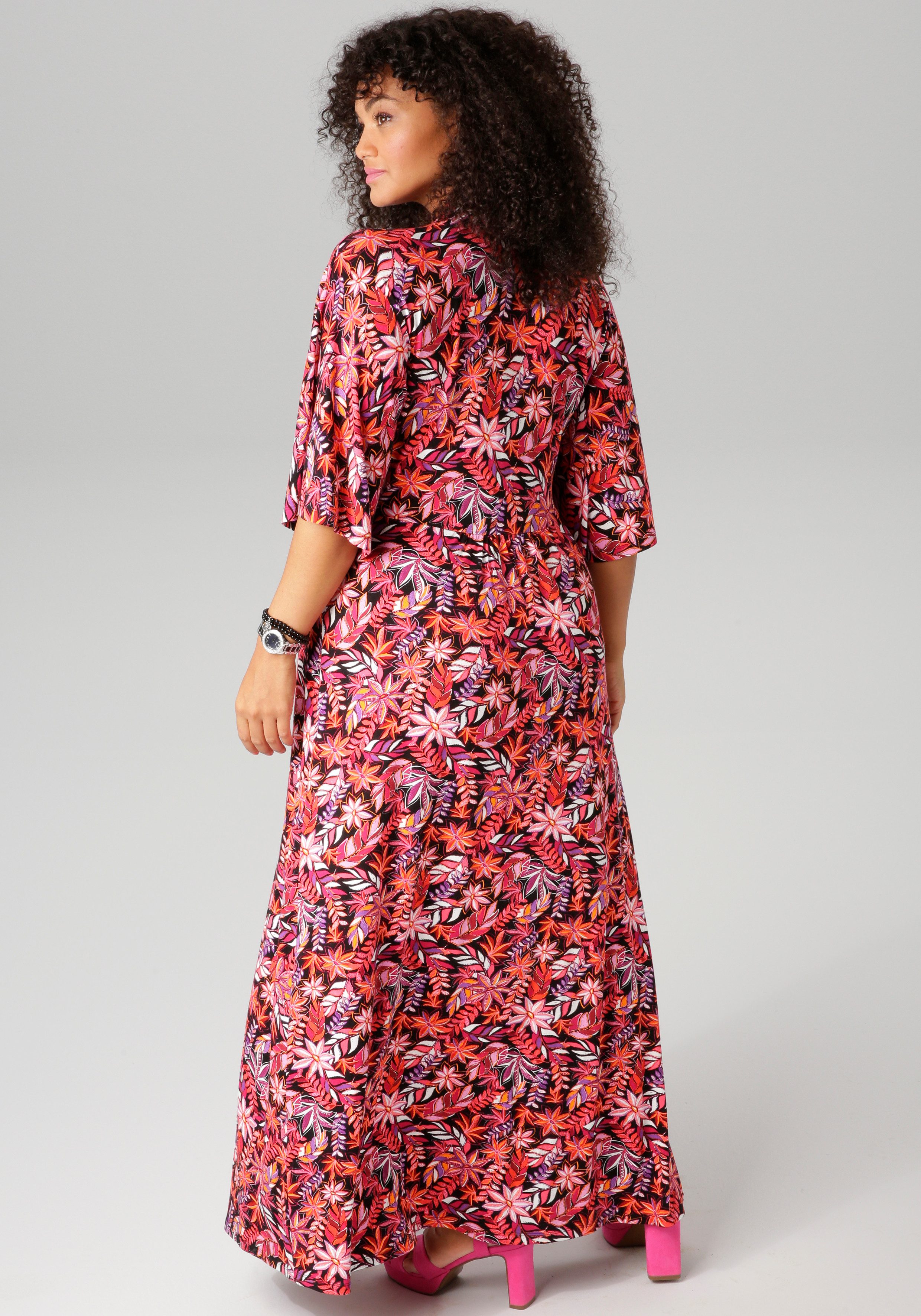 Aniston PLUS Zomerjurk in trendy maxilengte