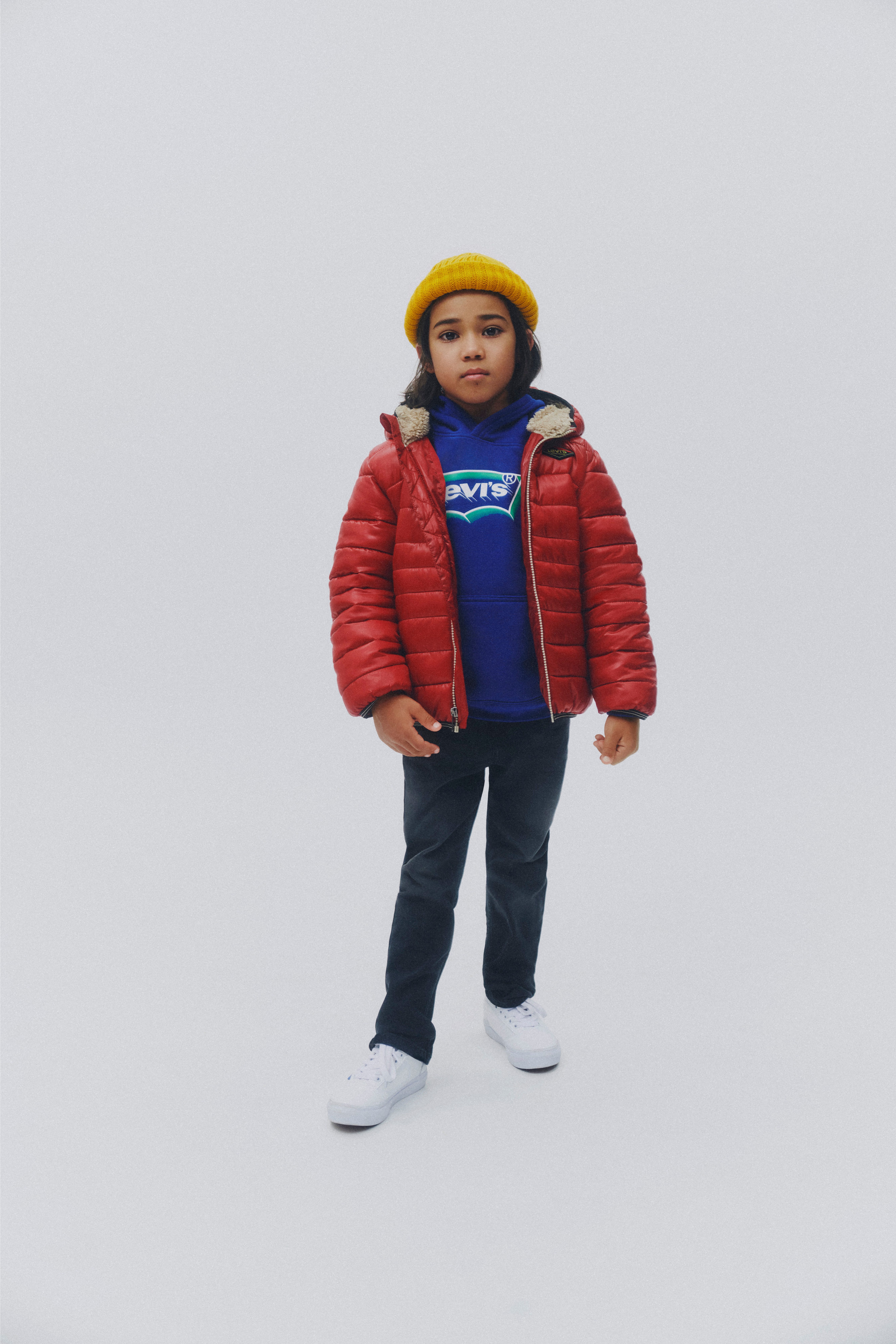 Levi's Kidswear Gewatteerde jas SHERPA LINED MDWT PUFFER JACKET