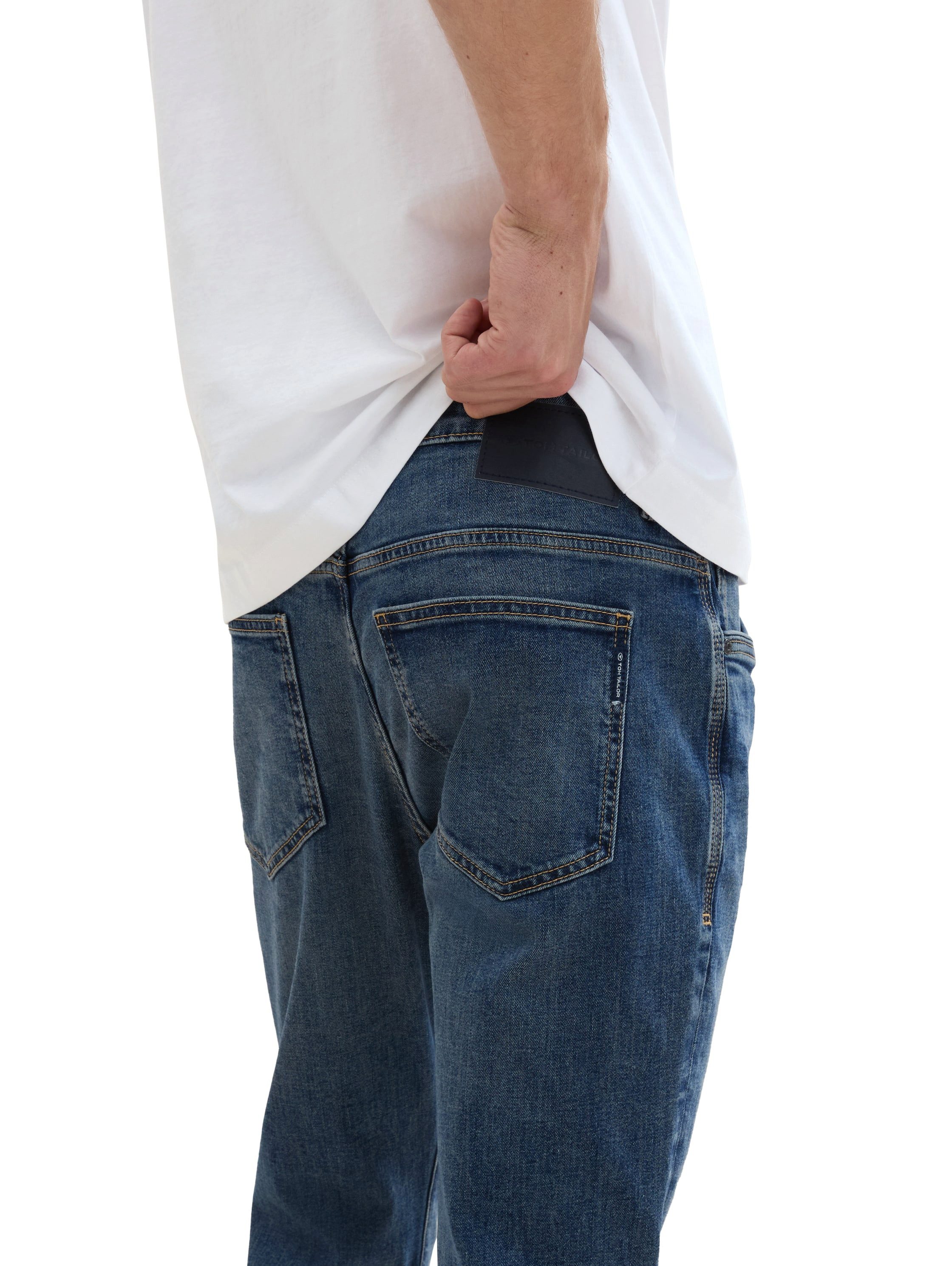 Tom Tailor Slim fit jeans JOSH Slim in casual stijl en verschillende wassingen