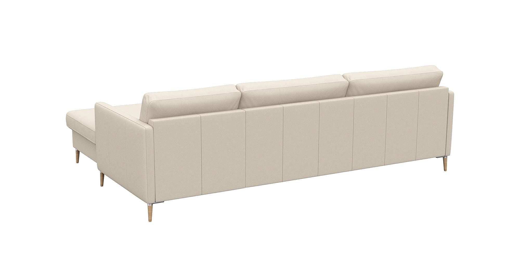 FLEXLUX Hoekbank Fiore, super zitcomfort door koudschuim in de zitting, L-vorm