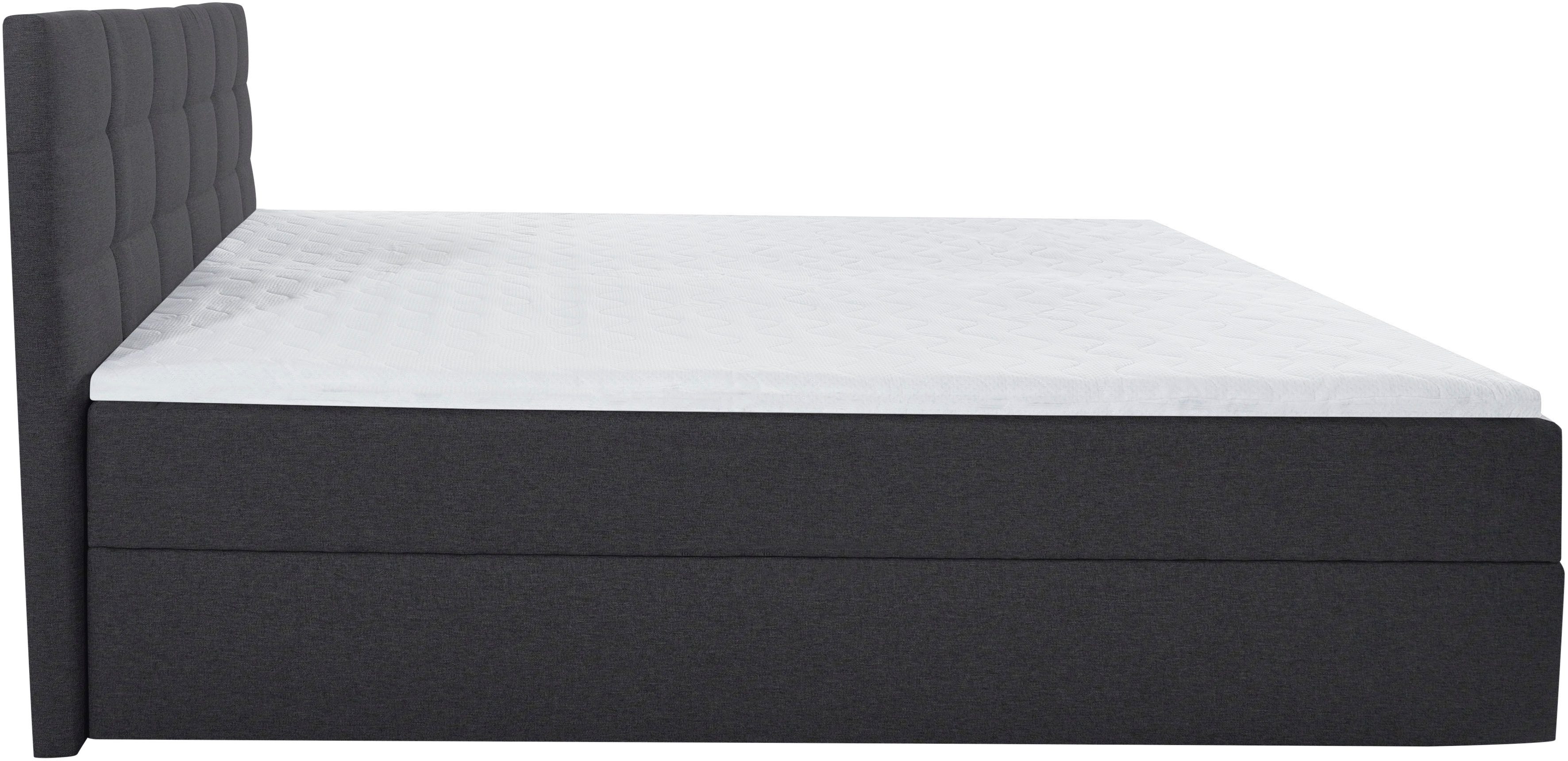 INOSIGN Boxspring OVALO optioneel met bedbox verkrijgbaar in h2 h3 & h4