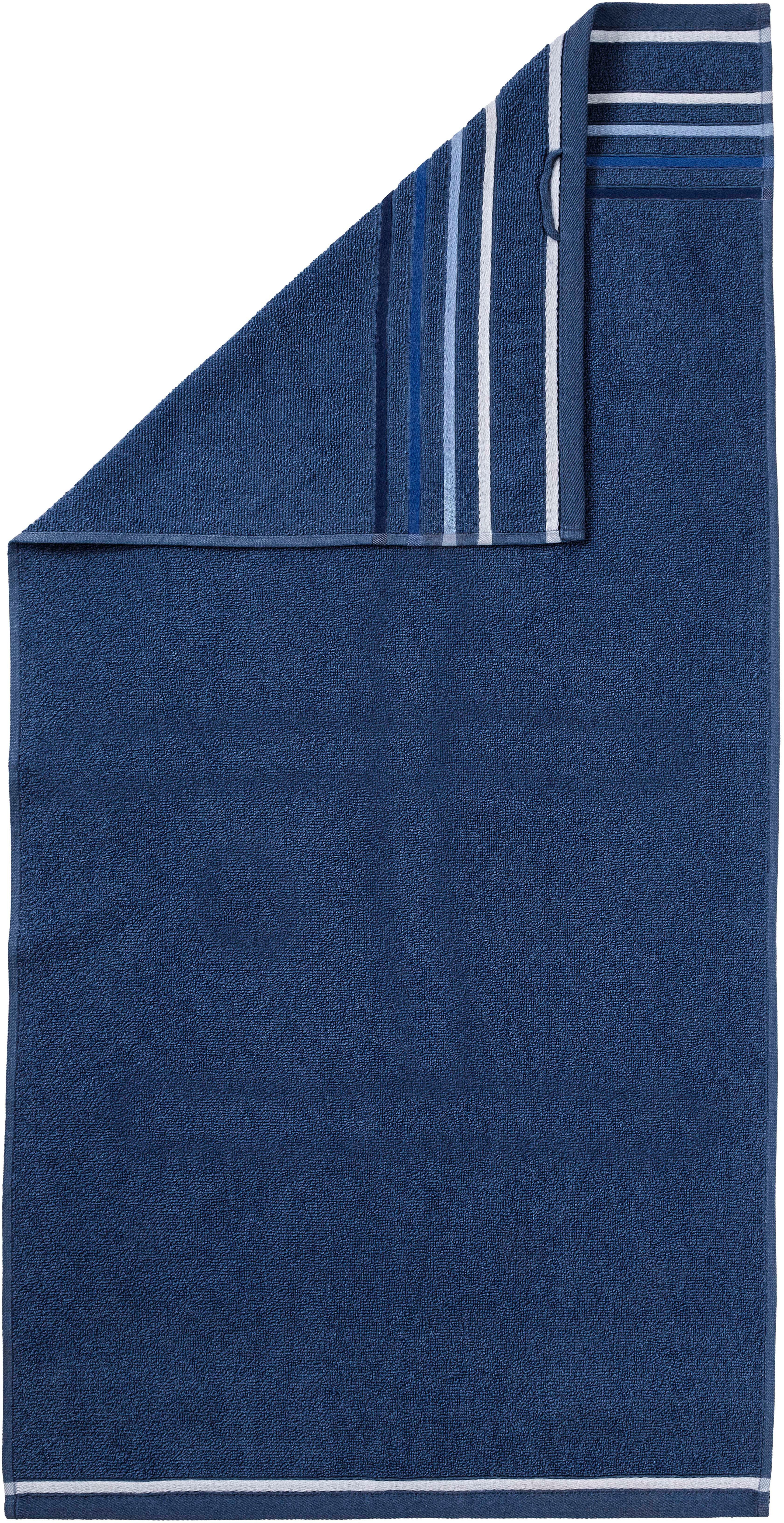 my home Handdoekenset Niki, douchehanddoek, handdoeken en gastendoeken Handdoeken met meerkleurige streepborder, van 100% katoen, zacht (set)
