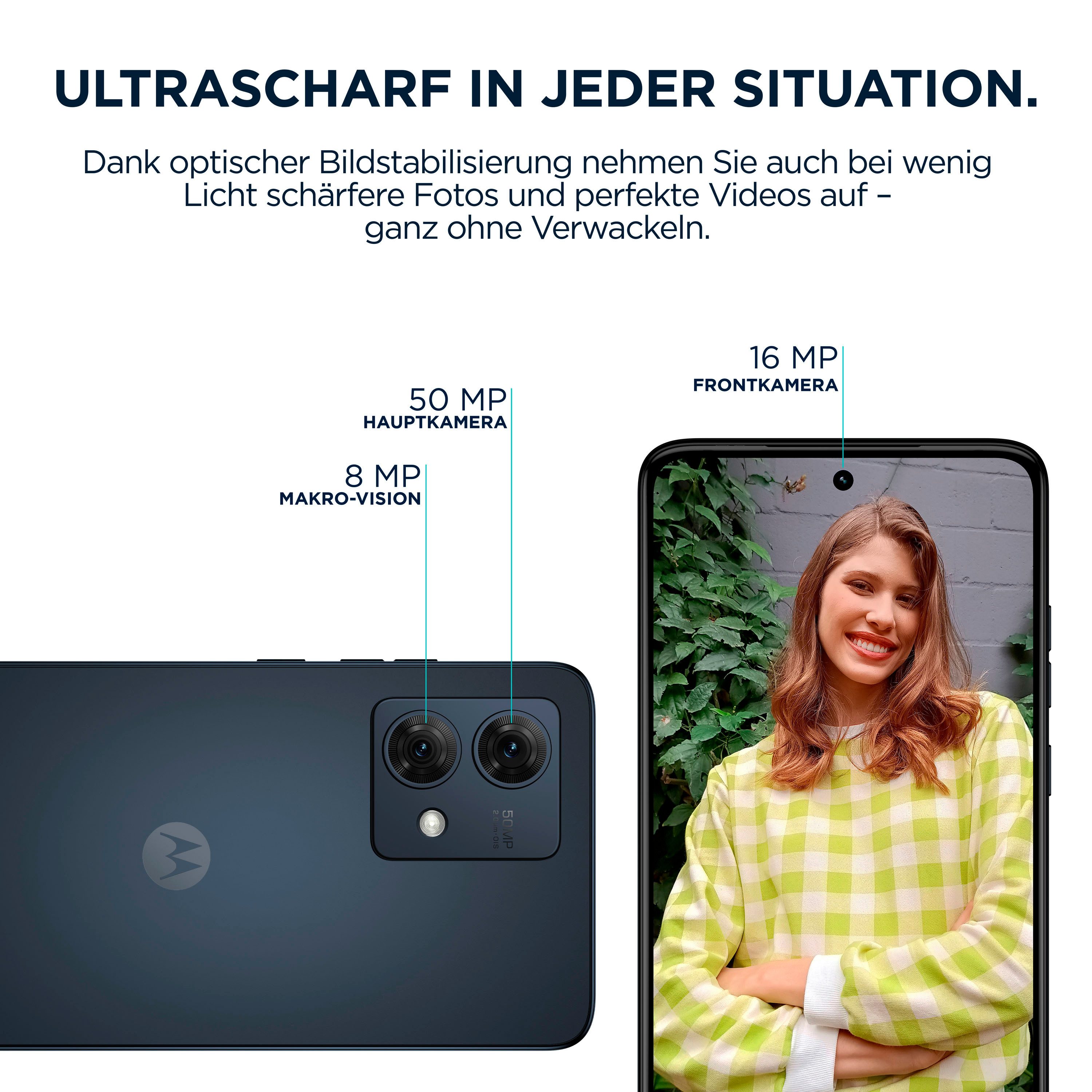 Motorola Smartphone Moto g84 5G, 256 GB, 2 sleuven voor sim/geheugen of sim/sim