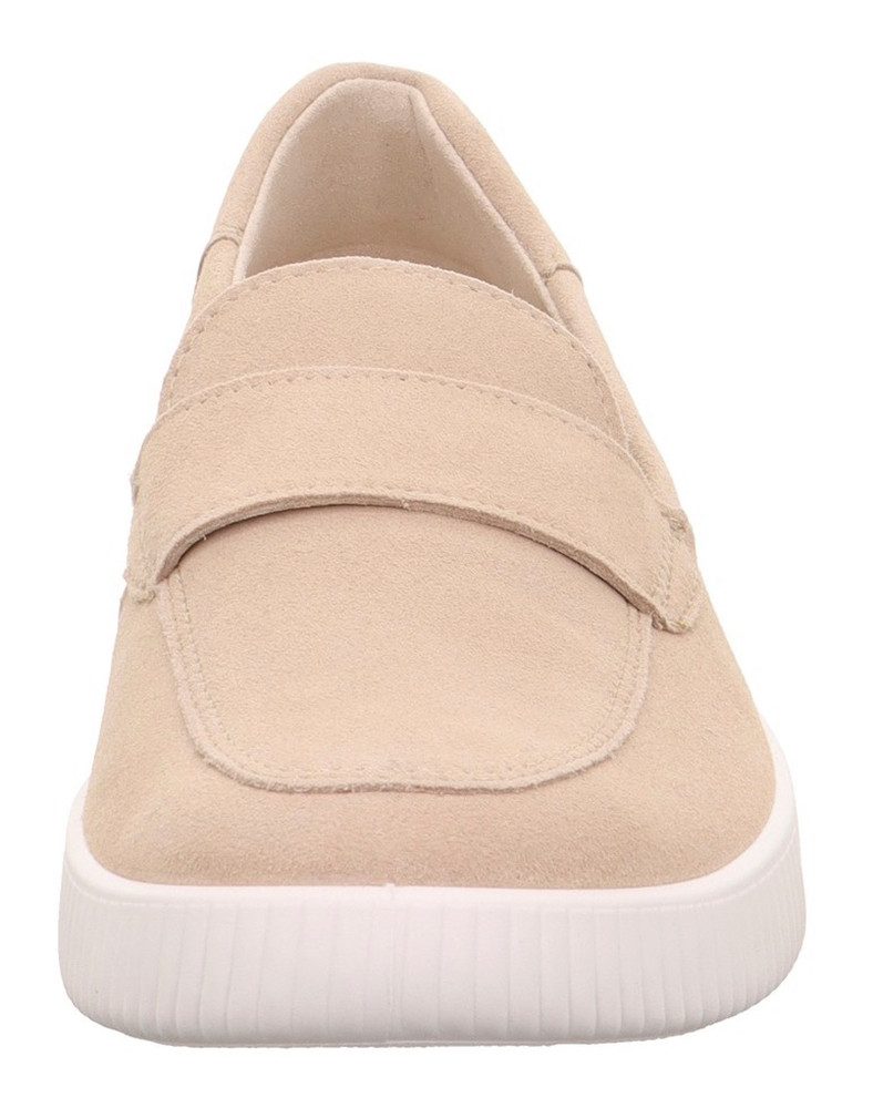 Legero Instappers Silence , vrijetijdsschoen, slip-on sneaker met comfortabel verwisselbaar voetbed