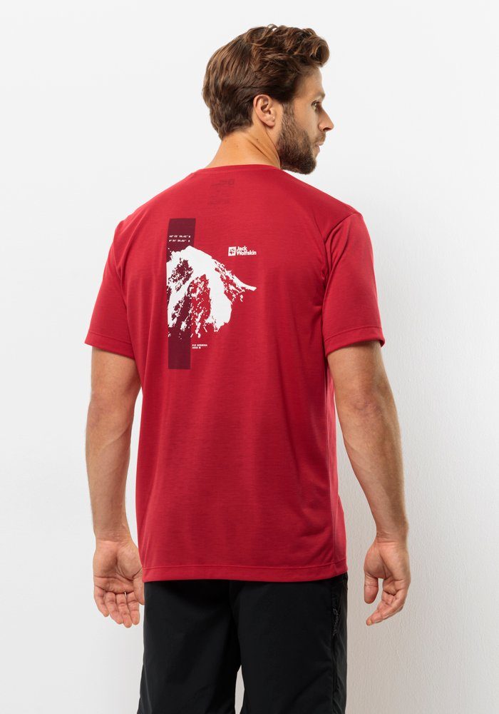 Jack Wolfskin T-shirt VONNAN S/S GRAPHIC T M