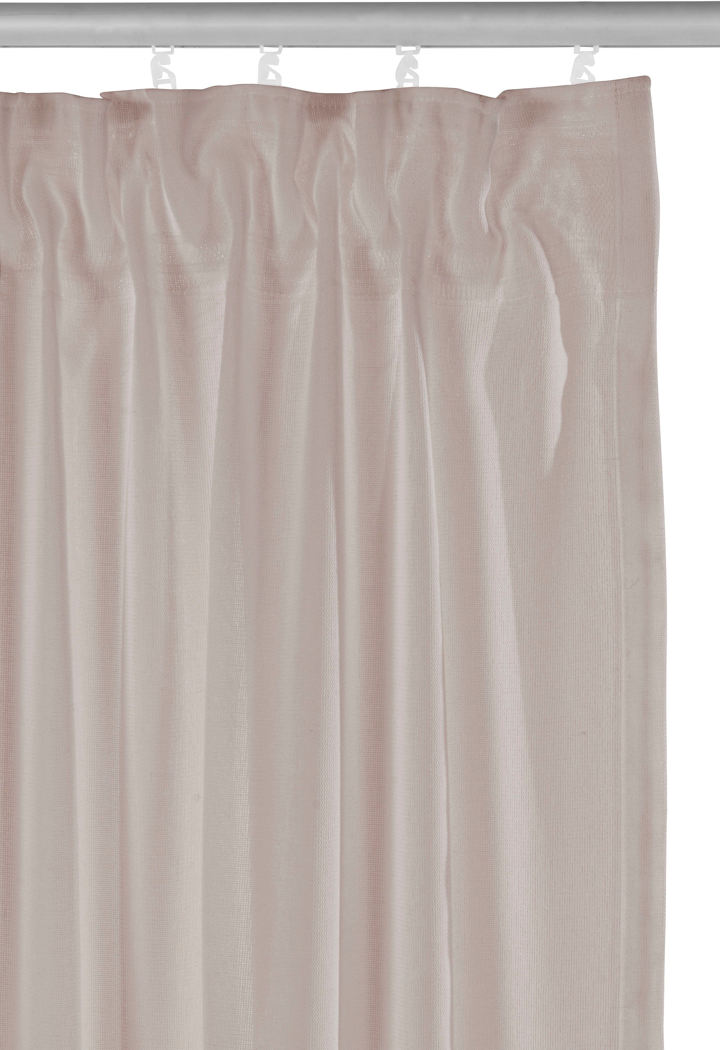 LeGer Home by Lena Gercke Gordijn Lanea Linnenlook, 1 sjaal, verschillende maten (1 stuk)