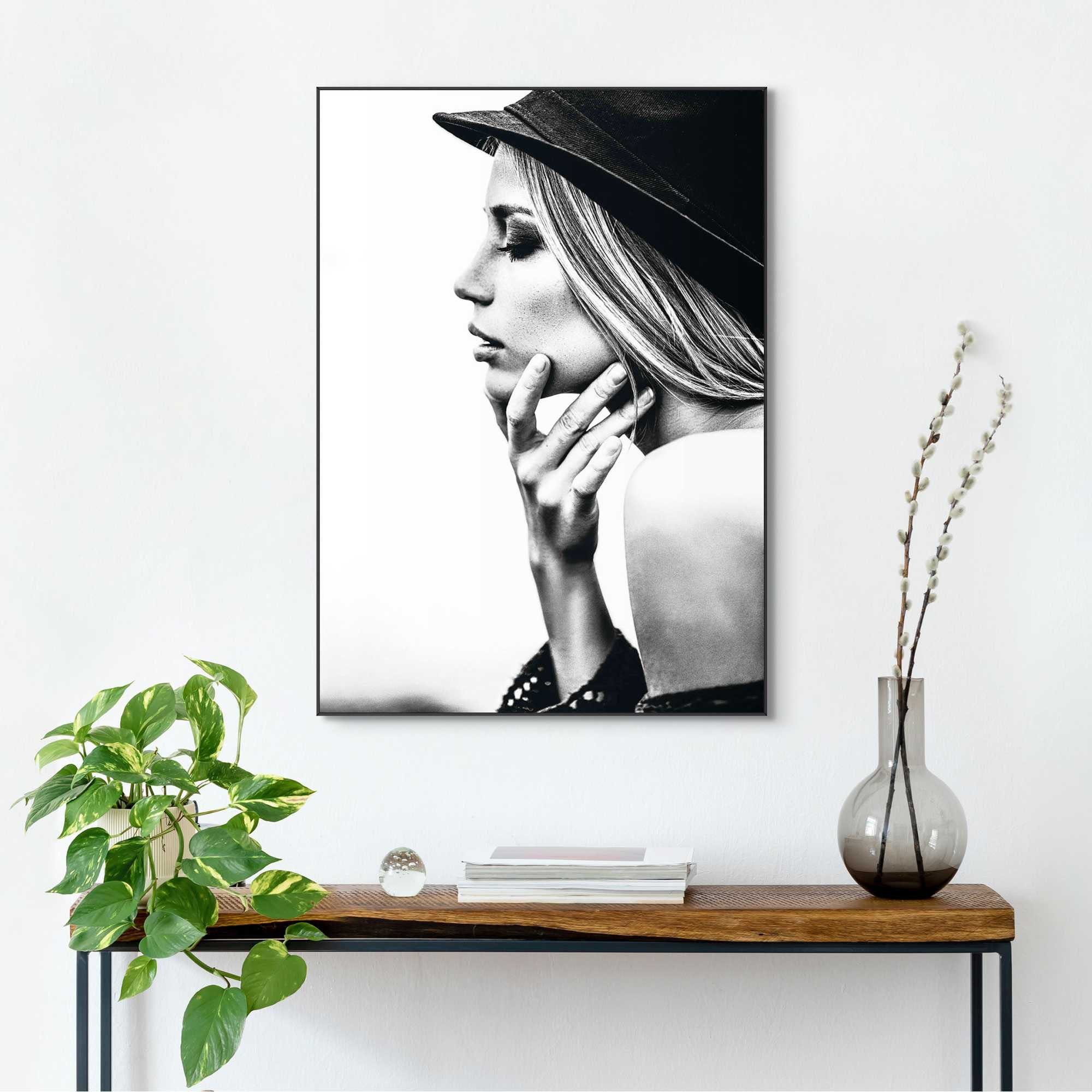 Reinders! Artprint Slim Frame Black 50x70 Female Profile
