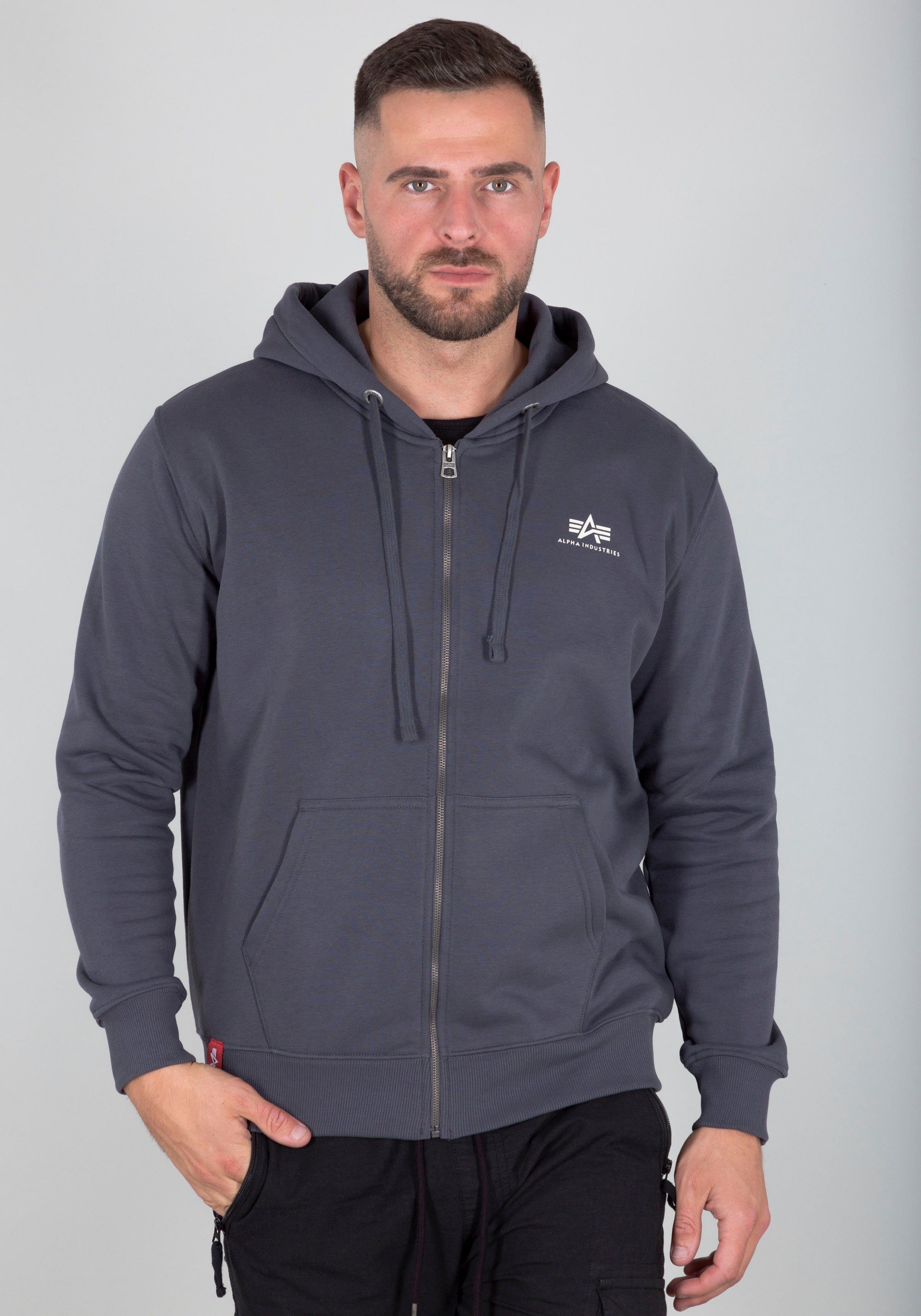 Alpha Industries Capuchonsweatvest Basic Zip Hoody SL