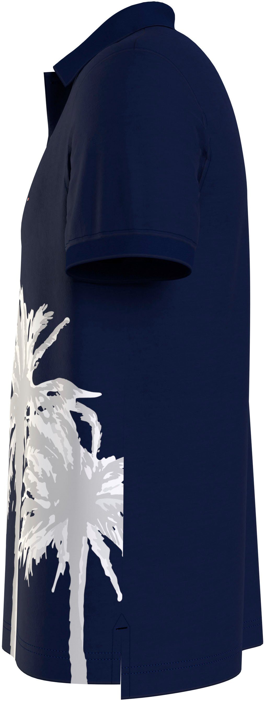 Tommy Hilfiger Poloshirt PALM PLACEMENT PRINT REG POLO