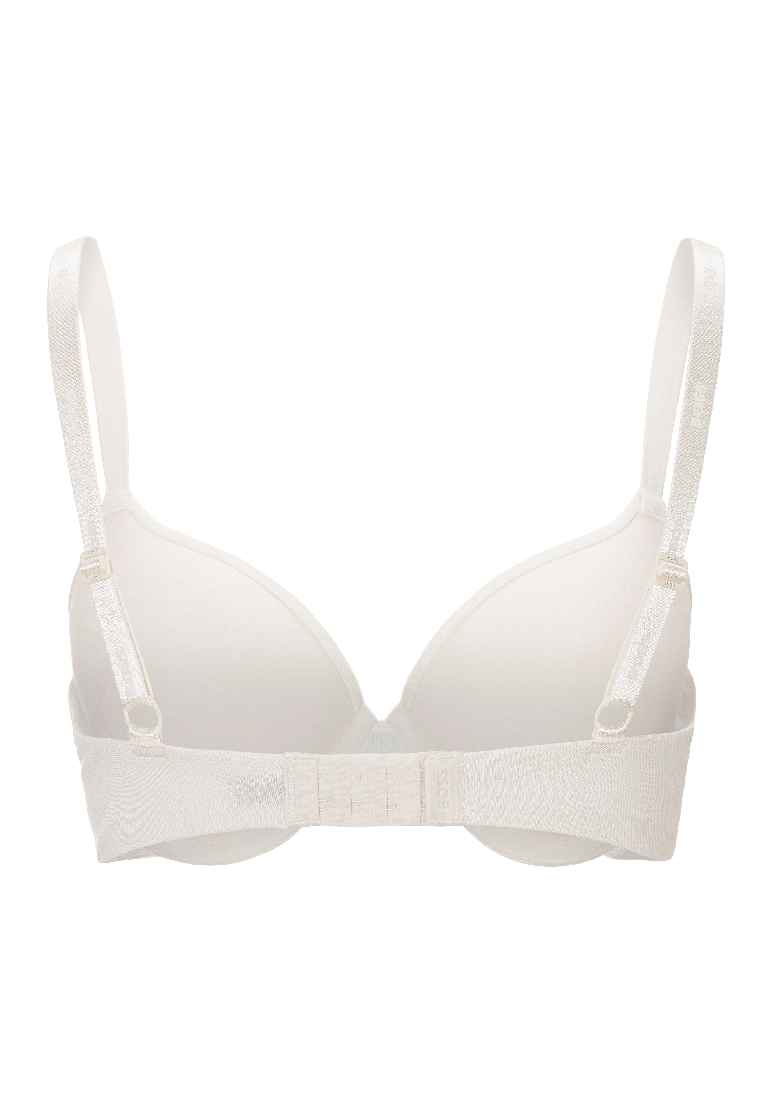 BOSS Beugel-bh UNDERWIRE BRA CI met boss tekst op de schouderbanden