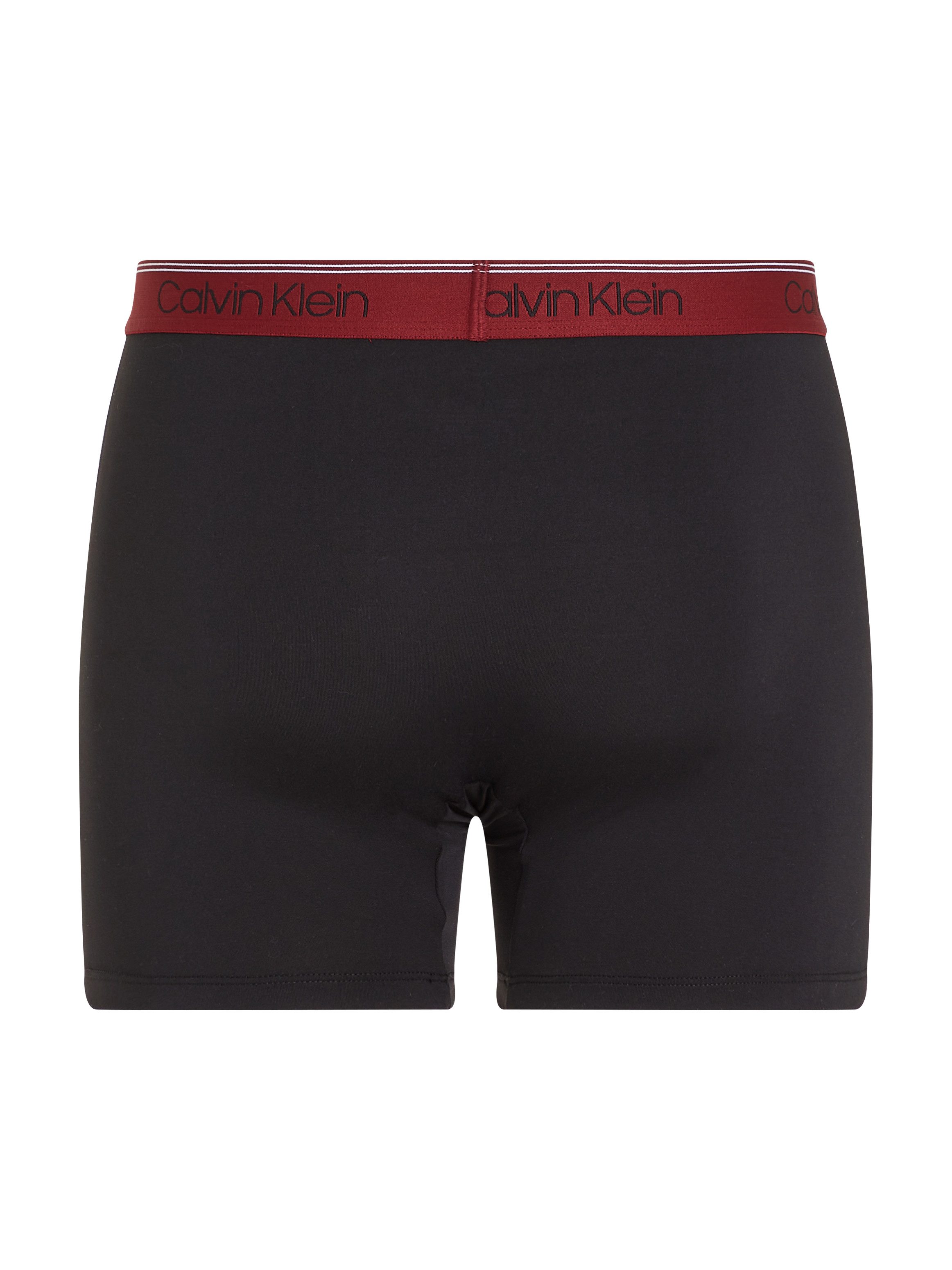 Calvin Klein Boxershort BOXER BRIEF 3PK met langere pijpen & logo-elastische tailleband (Set van 3)