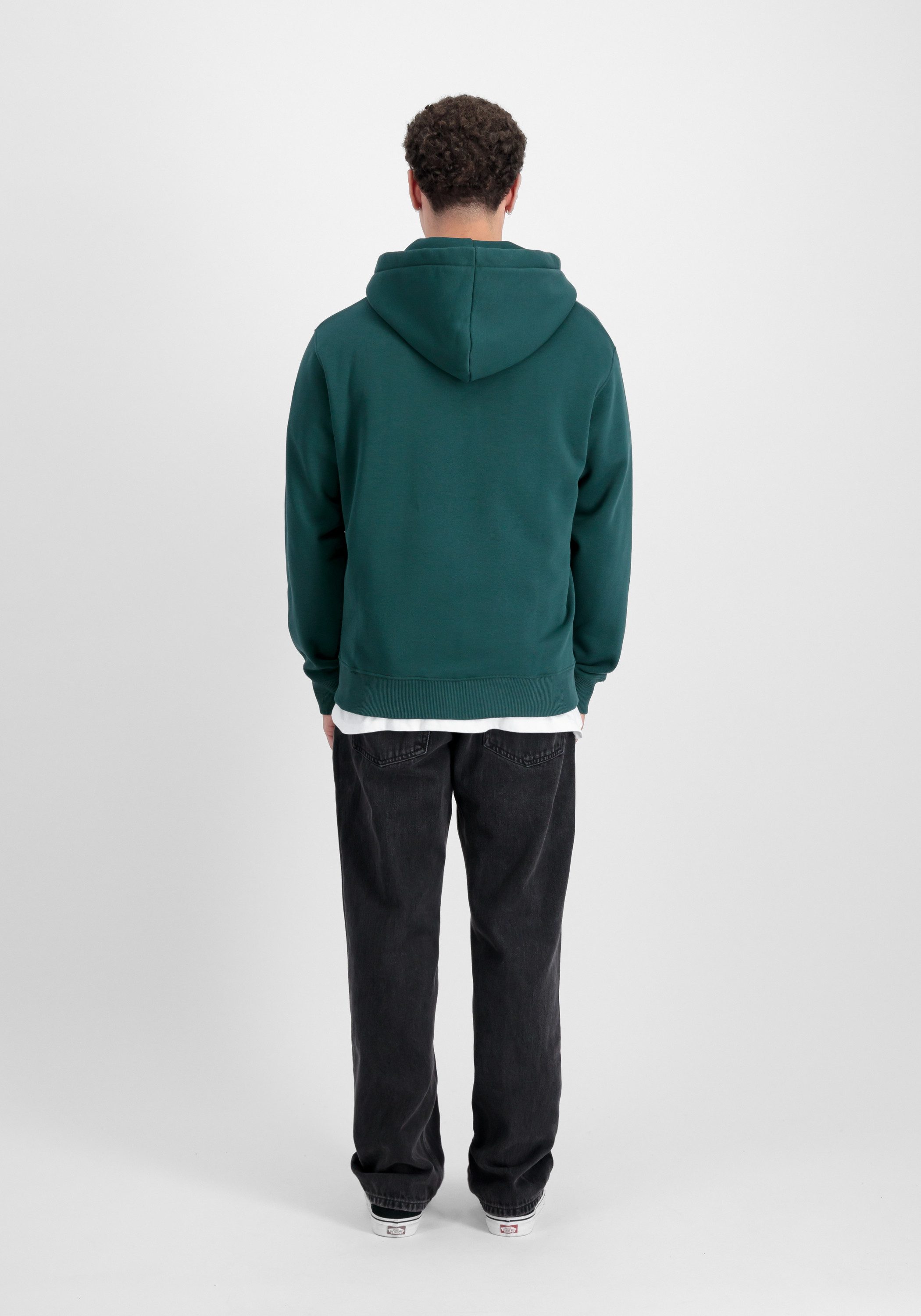 Alpha Industries Hoodie Alpha Industries Men - Hoodies Basic Zip Hoodie Small Logo