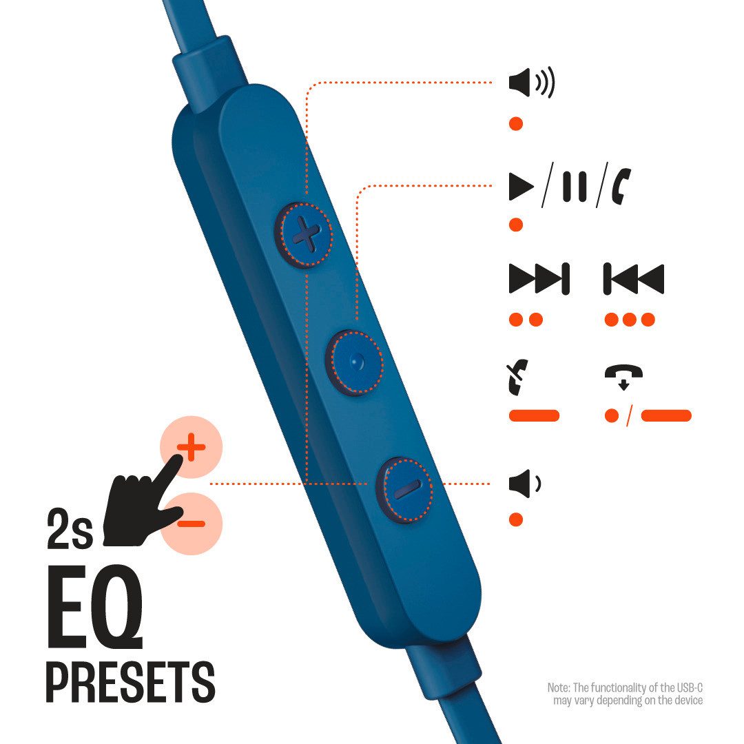 JBL In-ear koptelefoon Tune 305C