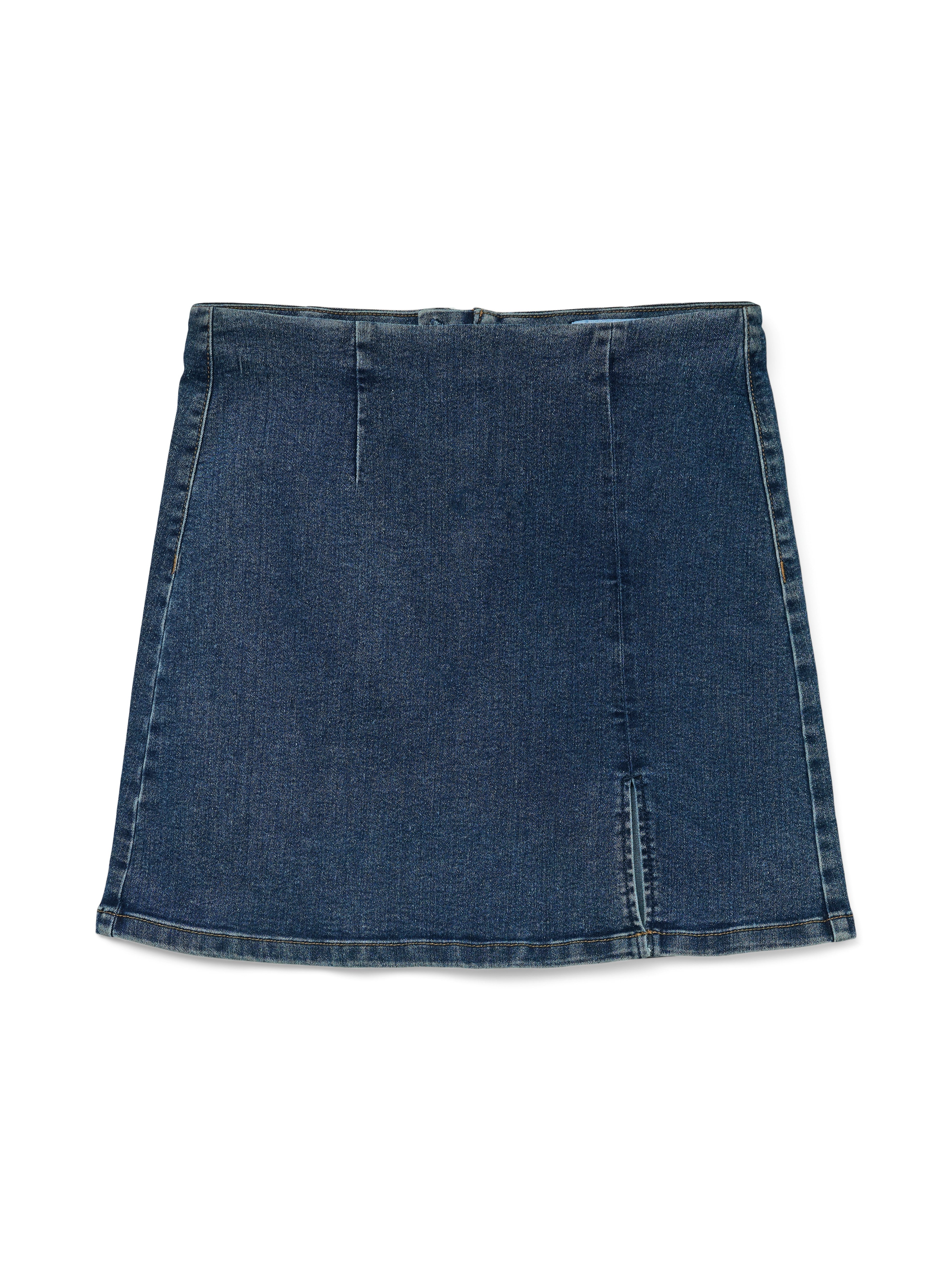 Vero Moda Jeans rok VMNELLY HR SHORT SKIRT DNM MIX NOOS