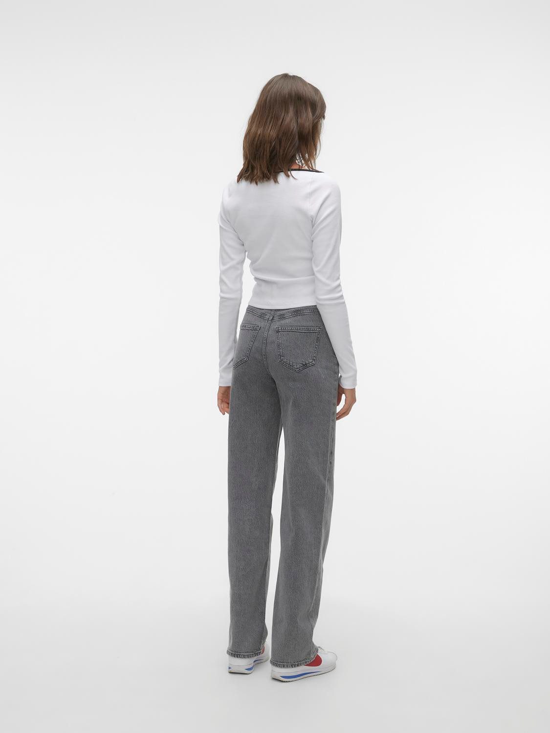 Vero Moda High-waist jeans VMTESSA HR WIDE JEANS RA206 GA NOOS
