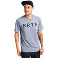 burton t-shirt brtn short sleeve t-shirt grijs