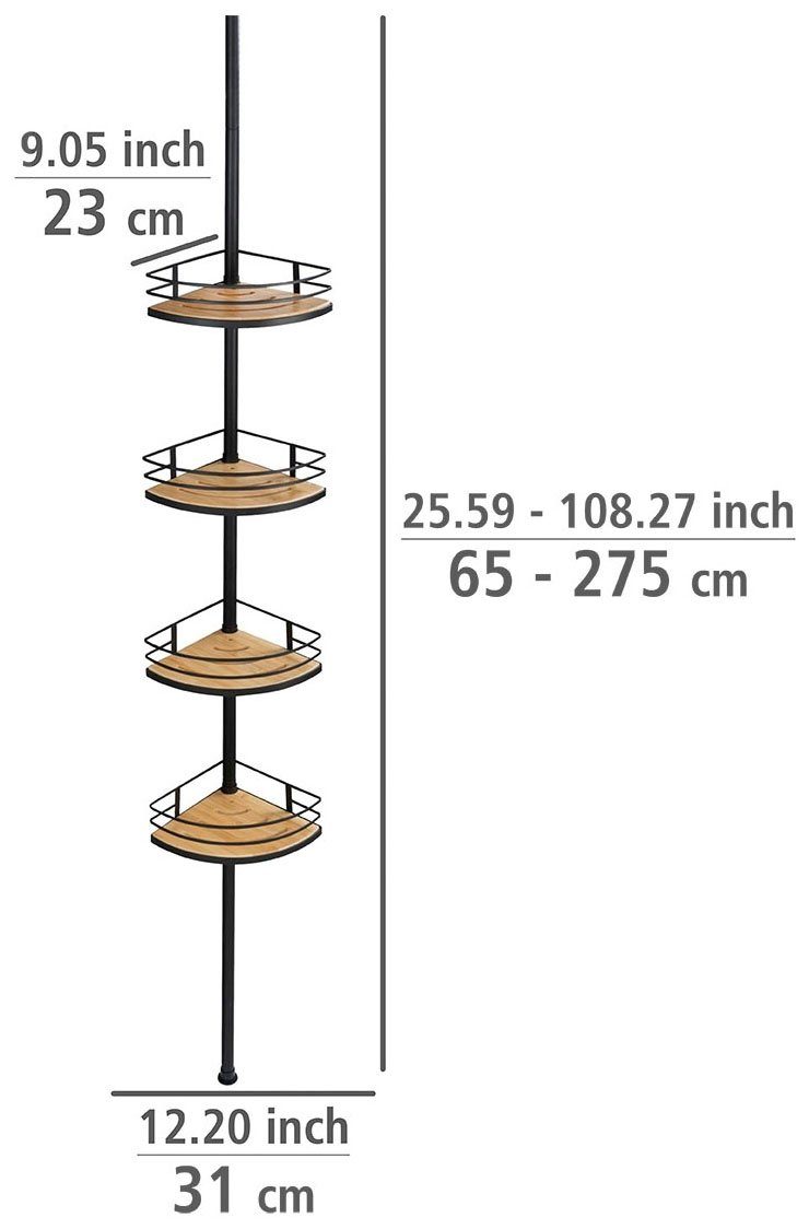 WENKO Badkamerrekje Dolcedo 4 planken