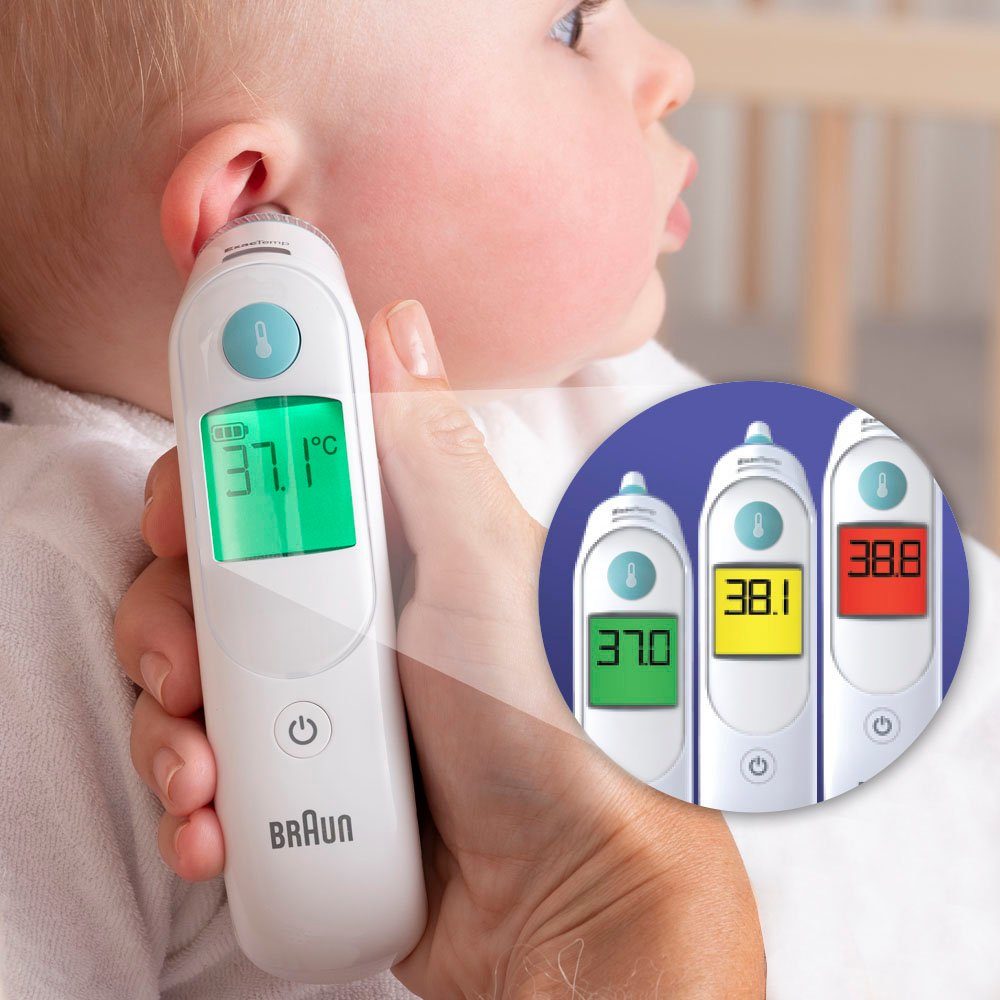 Braun Oor-koortsthermometer ThermoScan® 6 oorthermometer IRT6515