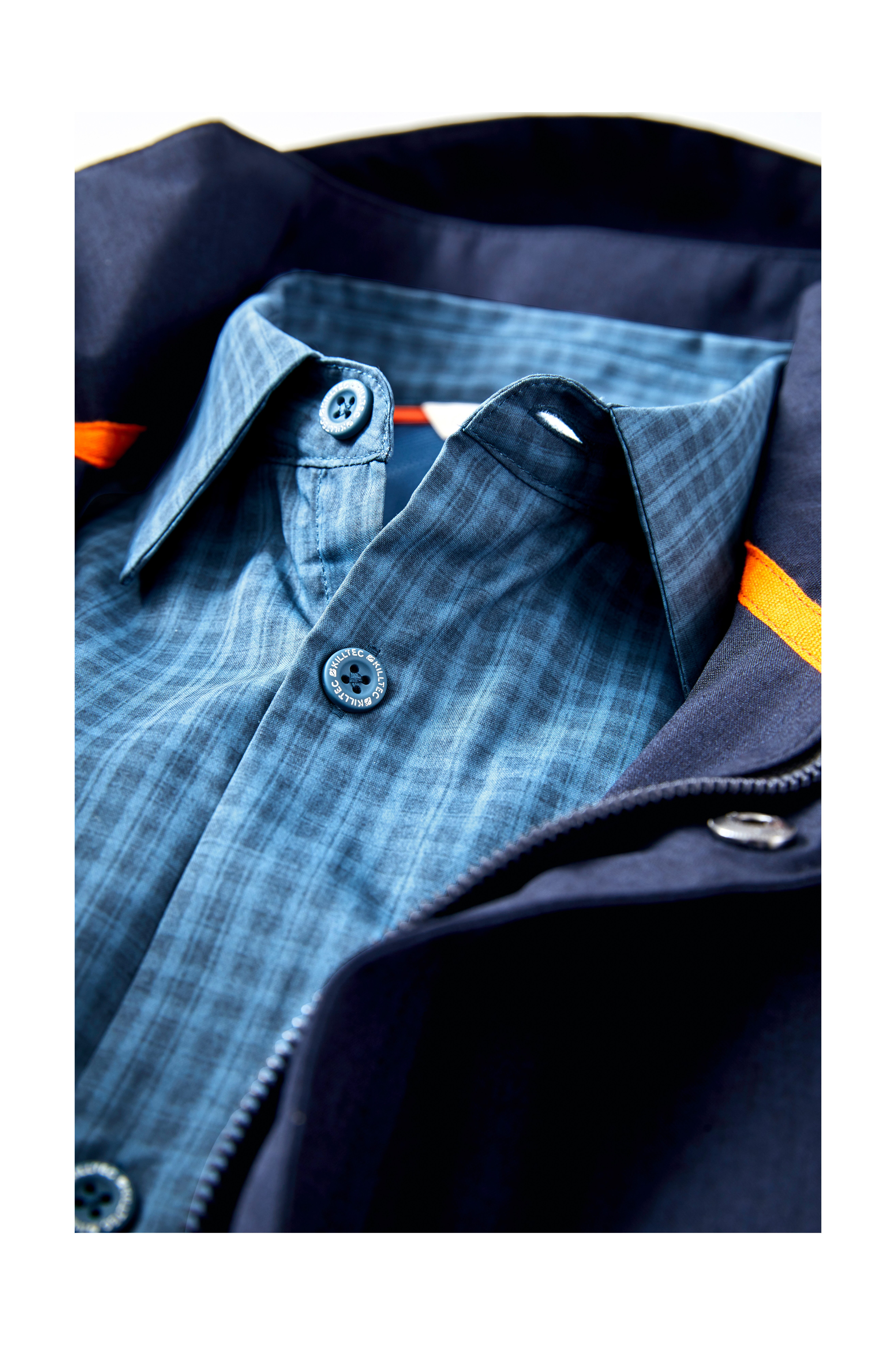 Killtec Outdoorjack KOS 53 MN JCKT Functionele jas: Wind- en waterdicht, ademend, afneembare capuchon