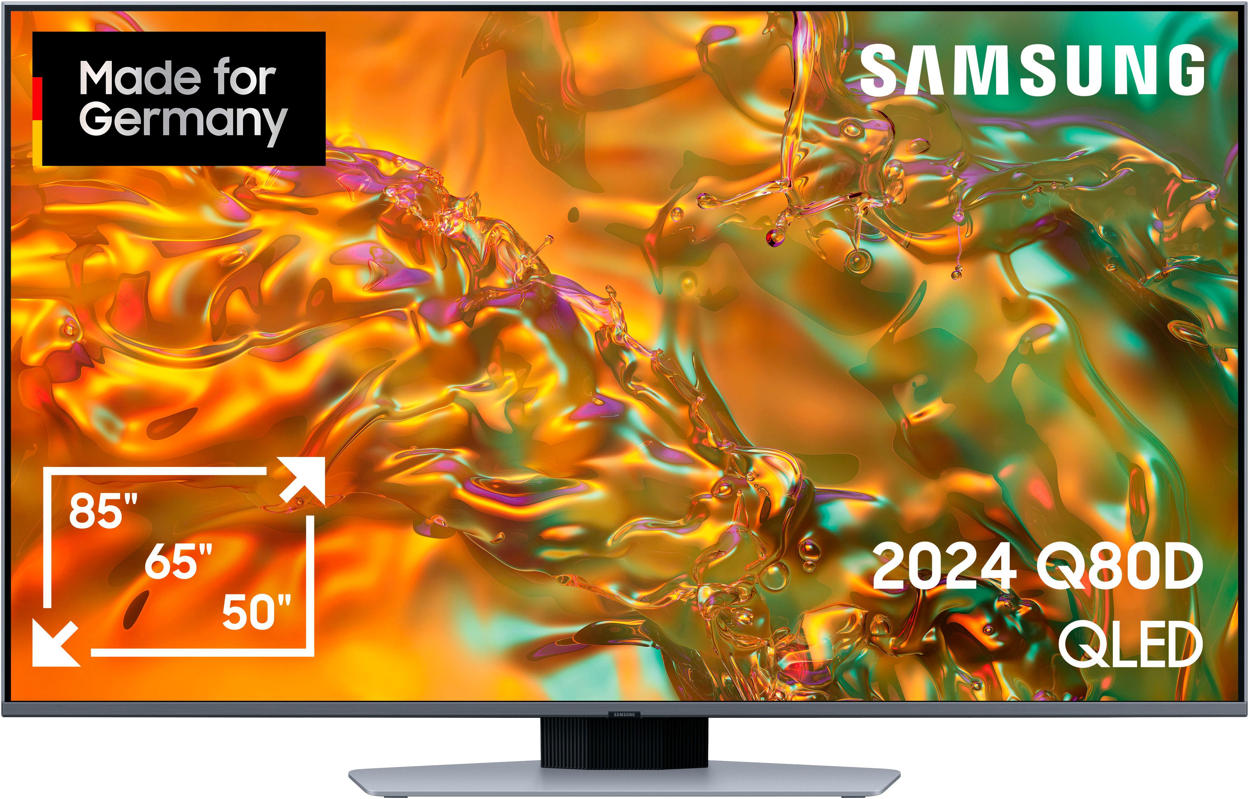 Samsung QLED-TV, 125 cm / 50", 4K Ultra HD, Smart TV, Neural Quantum 4K AI Gen2-processor, tot 120Hz