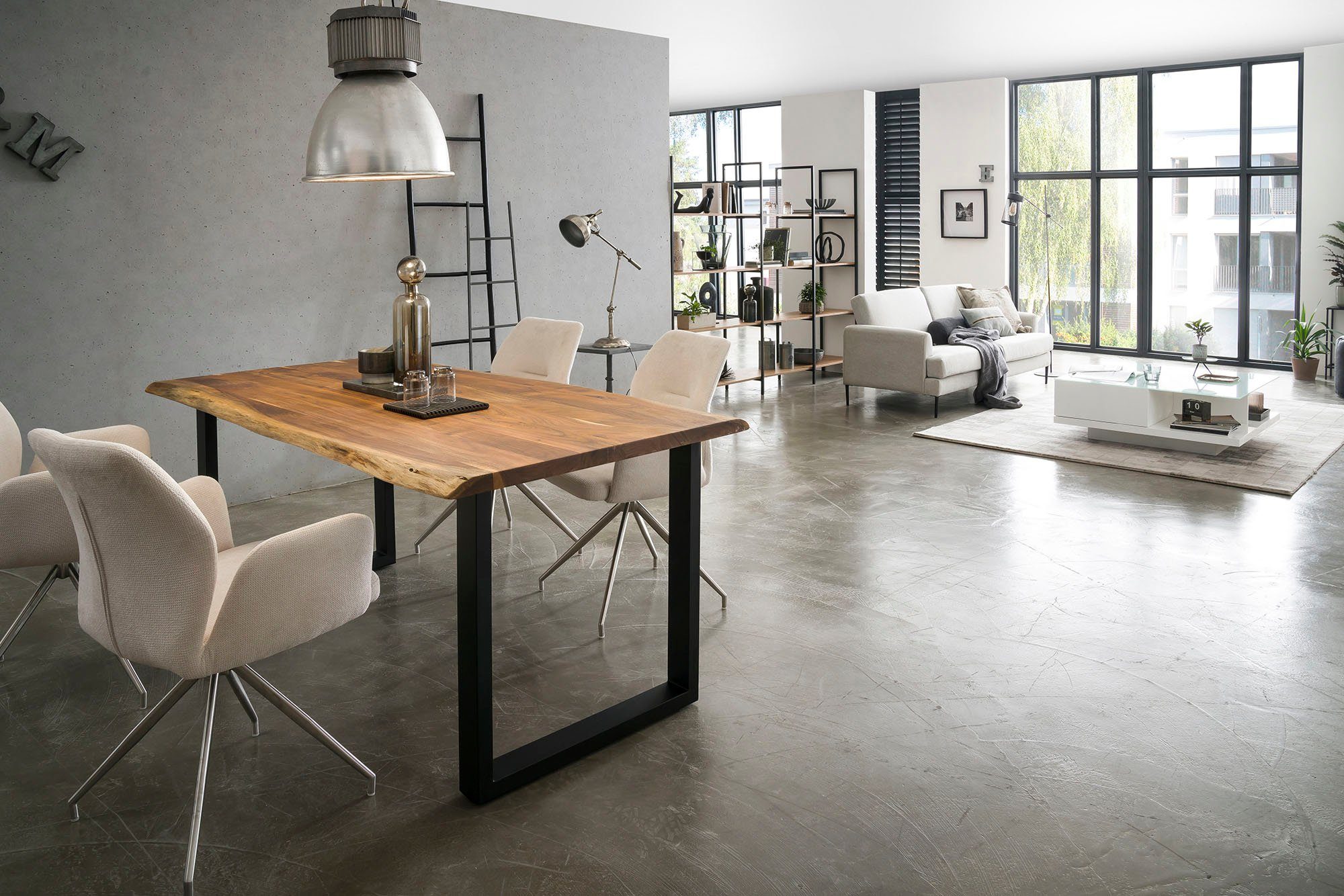 SalesFever Eettafel Massief hout geolied en tweevoudig gewaxt