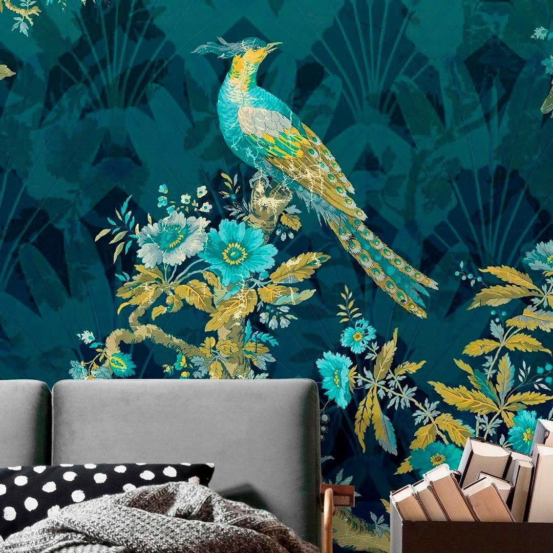 Komar Vliesbehang Digitale print vlies - Paradis - Afmeting 350 x 260 cm