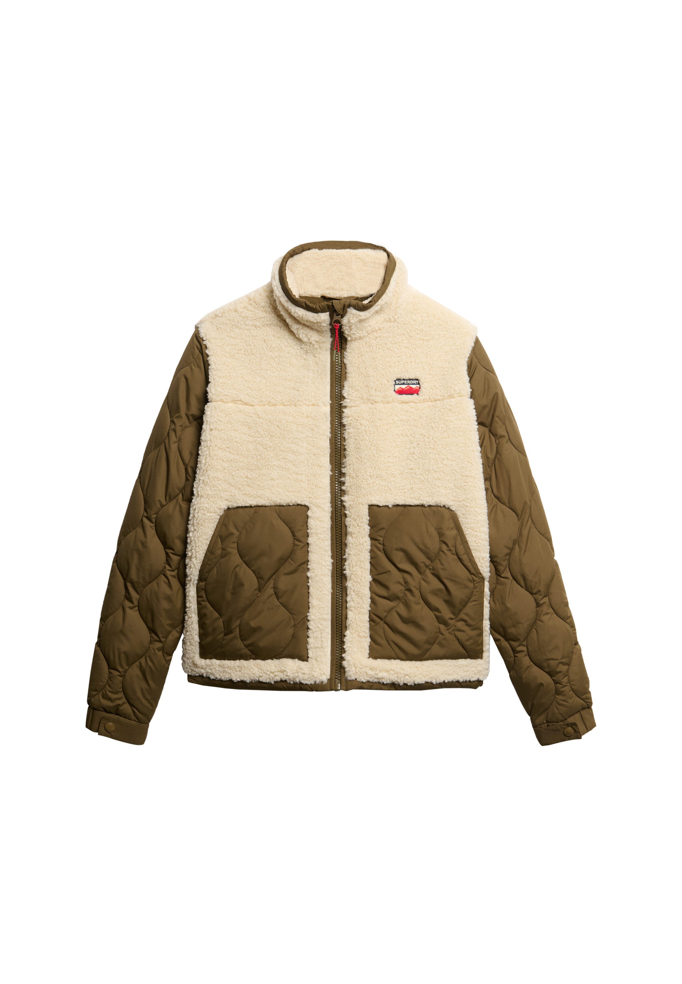 Superdry Parka FLEECE HYBRID JACKET