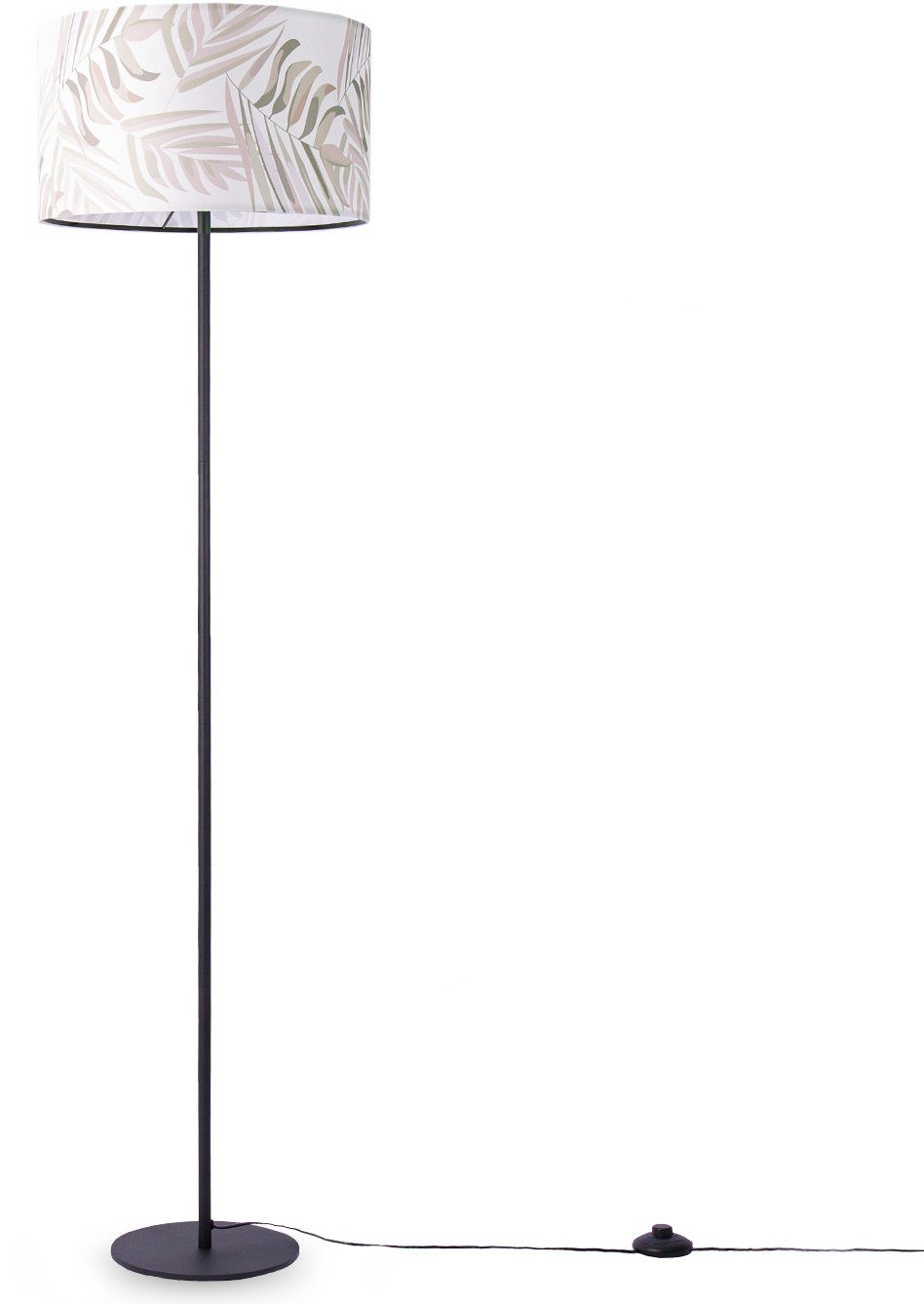 Paco Home Staande lamp Kuba 126 Lamp leeslamp kinderkamer decor woonkamer kantoor lampenkap palm