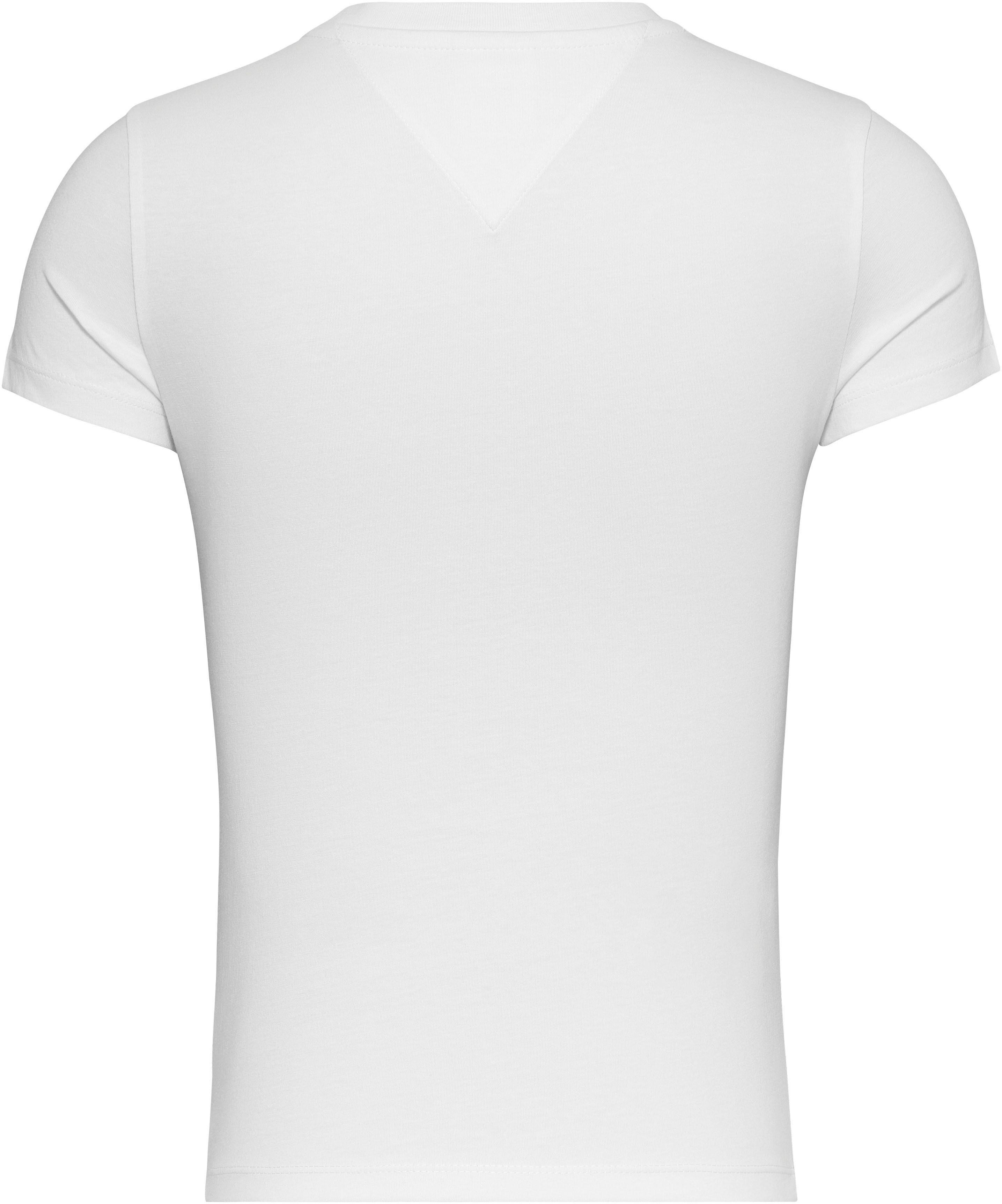 TOMMY JEANS T-shirt Slim Tee Linear Logo Shirt