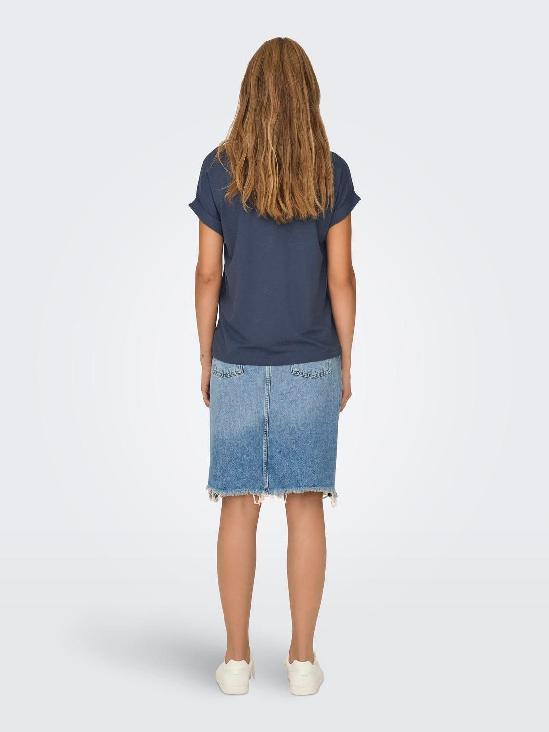Only T-shirt ONLMOSTER S S O-NECK TOP NOOS JRS