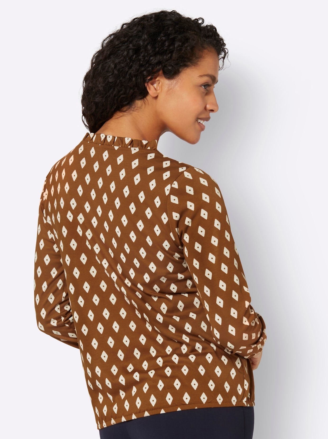 Classic Inspirationen Shirt met lange mouwen Gedessineerd shirt (1-delig)