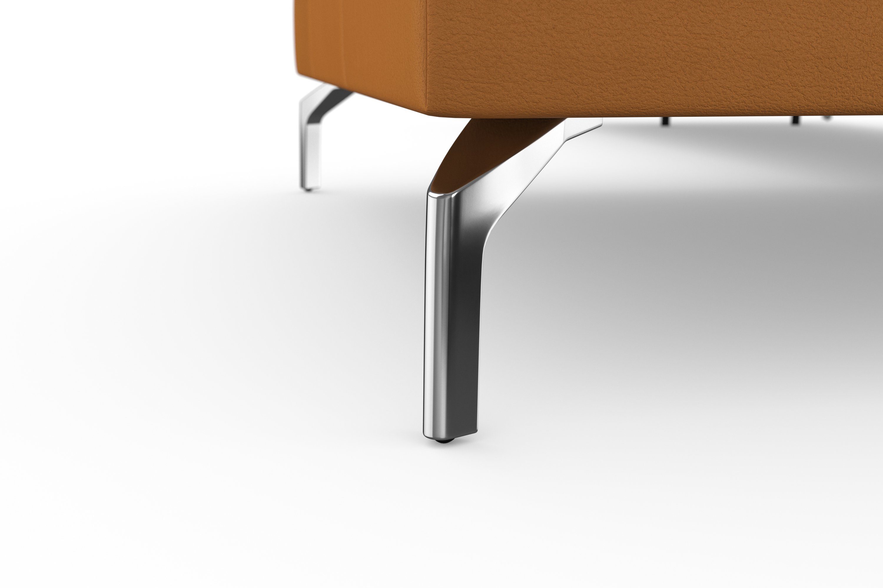 sit&more Hoekbank Bendigo L-vorm inclusief zitdiepteverstelling, bodemvrijheid 15 cm, 2 pootkleuren