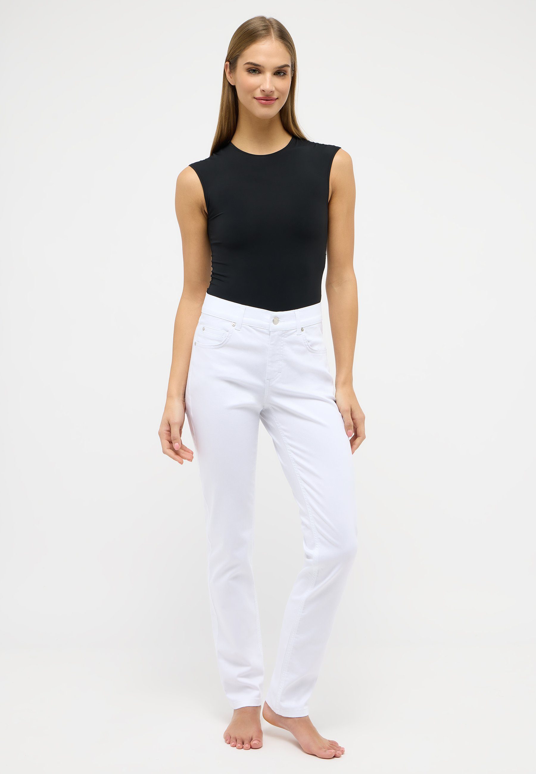 ANGELS Straight jeans Cici in slim-fit pasvorm