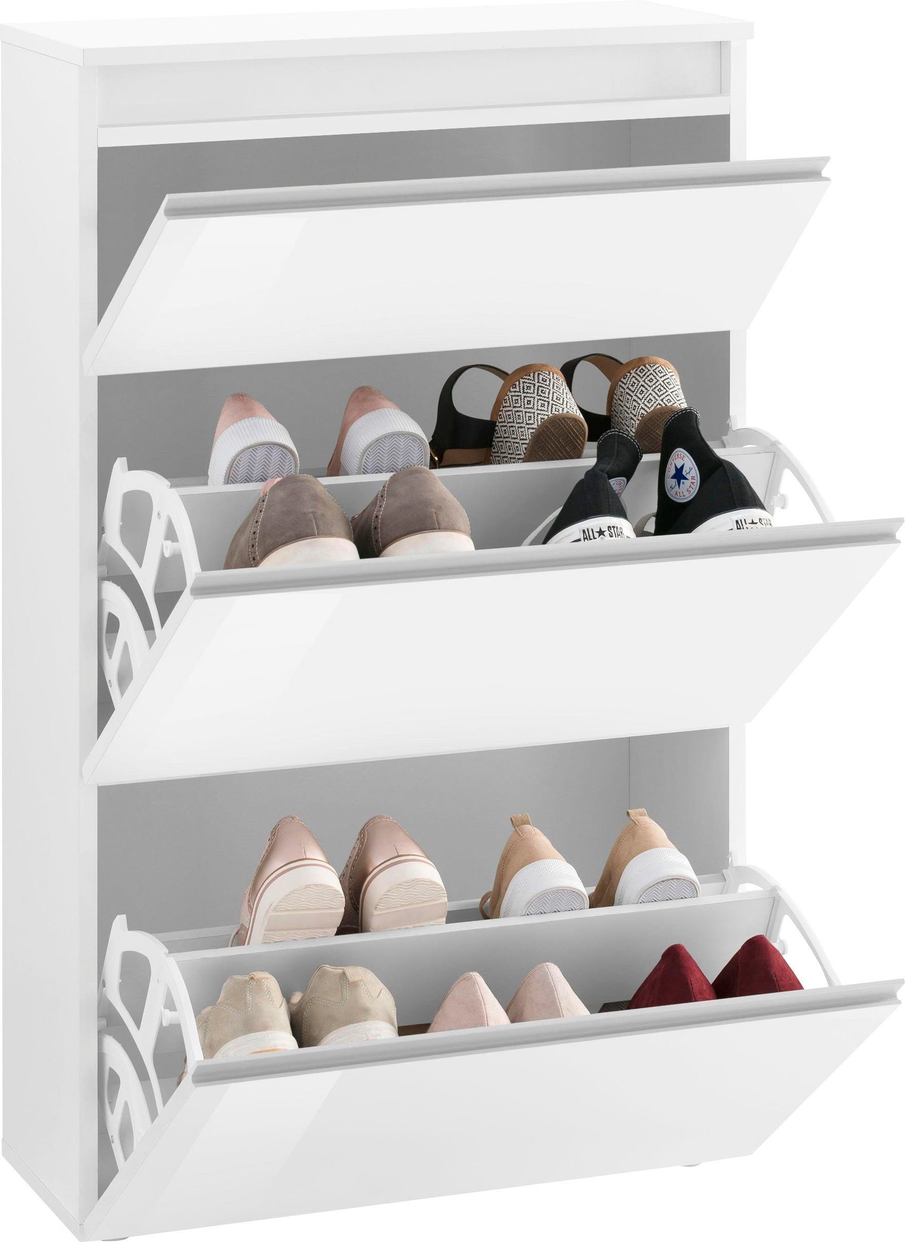 INOSIGN Schoenenkast Magic schoenenkast, schoenenkommode, schoenenrek, schoenenopberger, softgrip