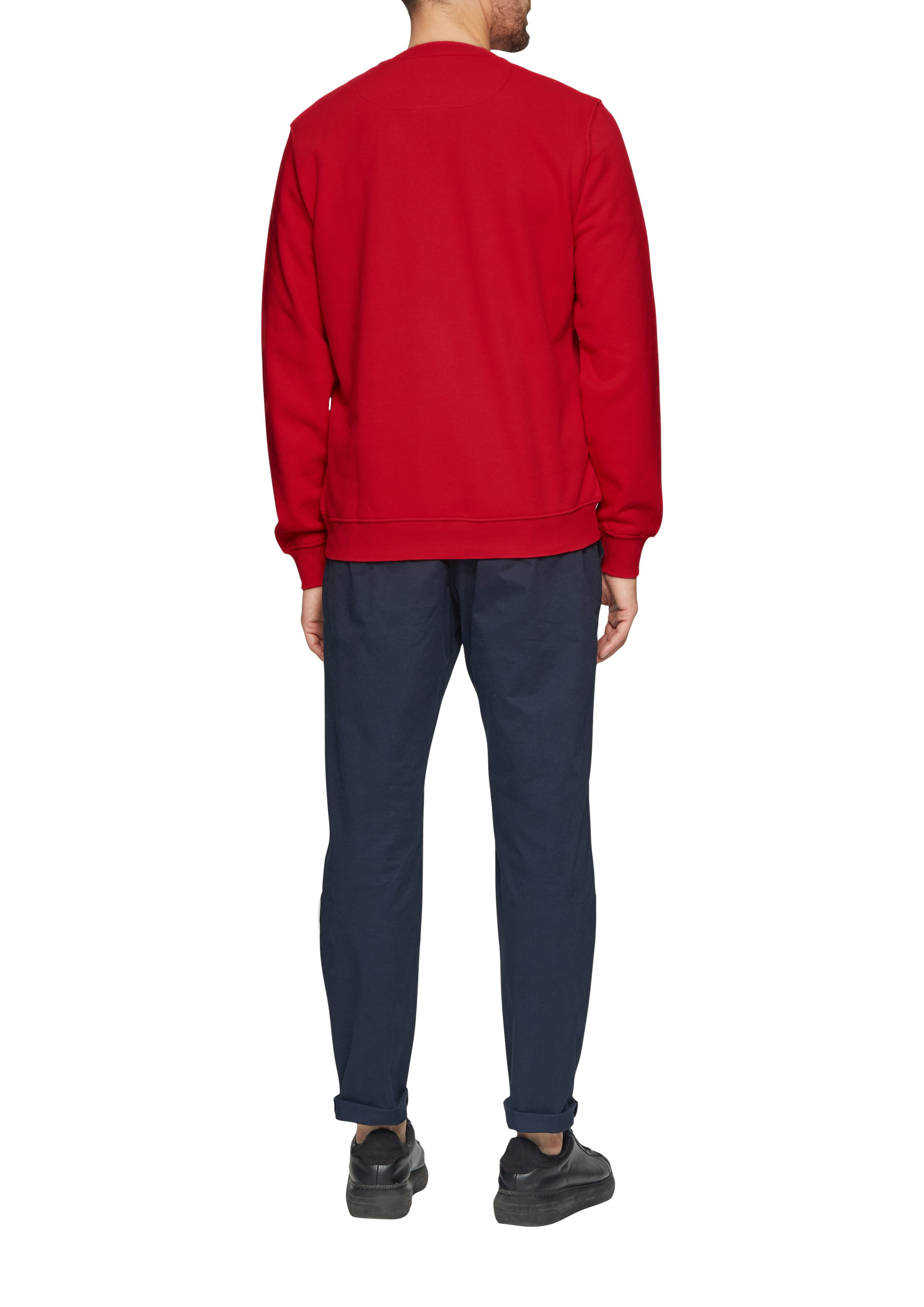 s.Oliver Sweatshirt met geborduurd logo