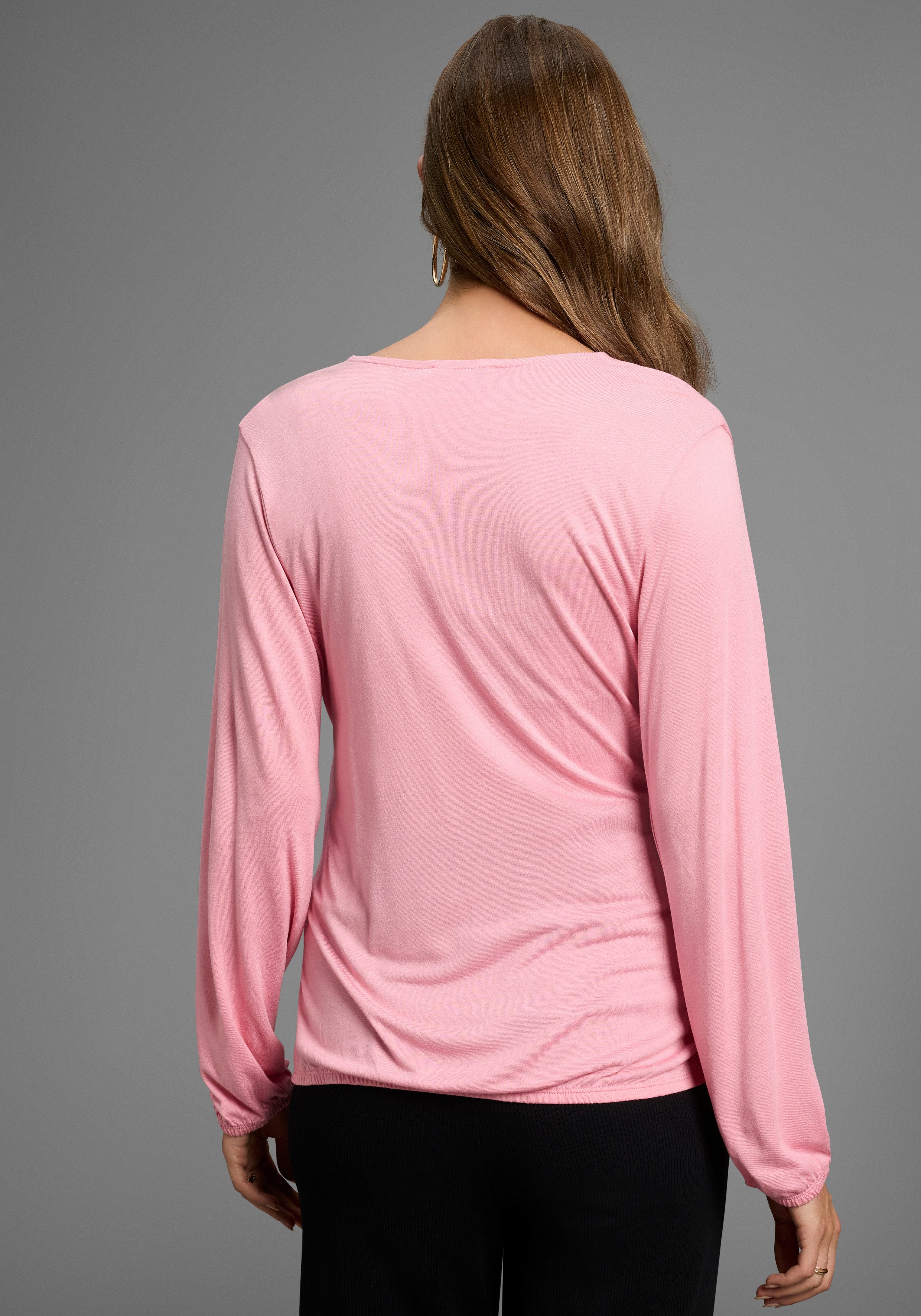 Neun Monate Zwangerschapsshirt Borstvoedingsshirt met praktische uitsnijding