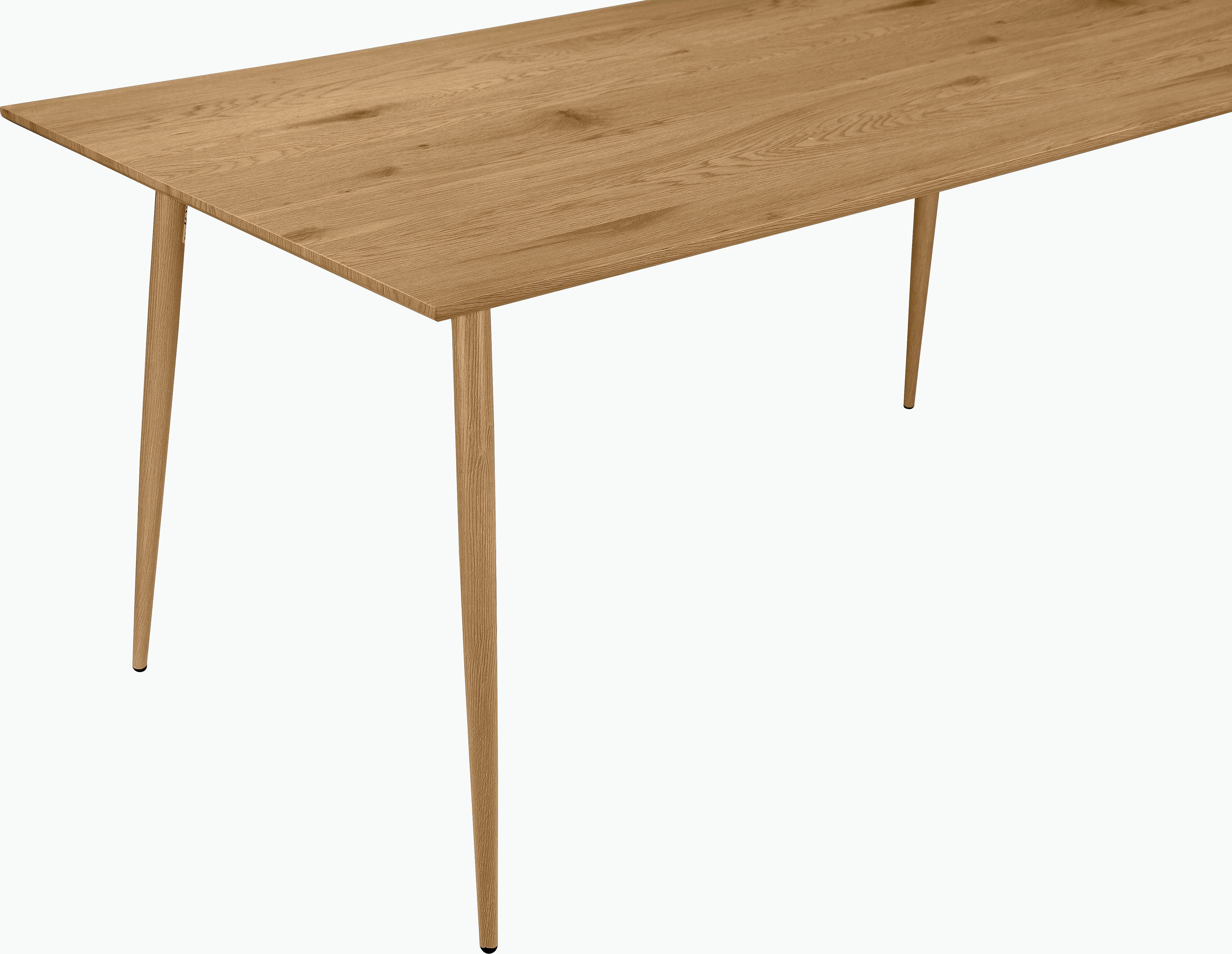 Leonique Eethoek Eadwine, TOPSELLER! Tafel plus 4 stoelen, zitgroep bestaande uit eettafel 160 cm en 4 eetkamerstoelen, gestoffeerde stoelen (set, 5-delig)