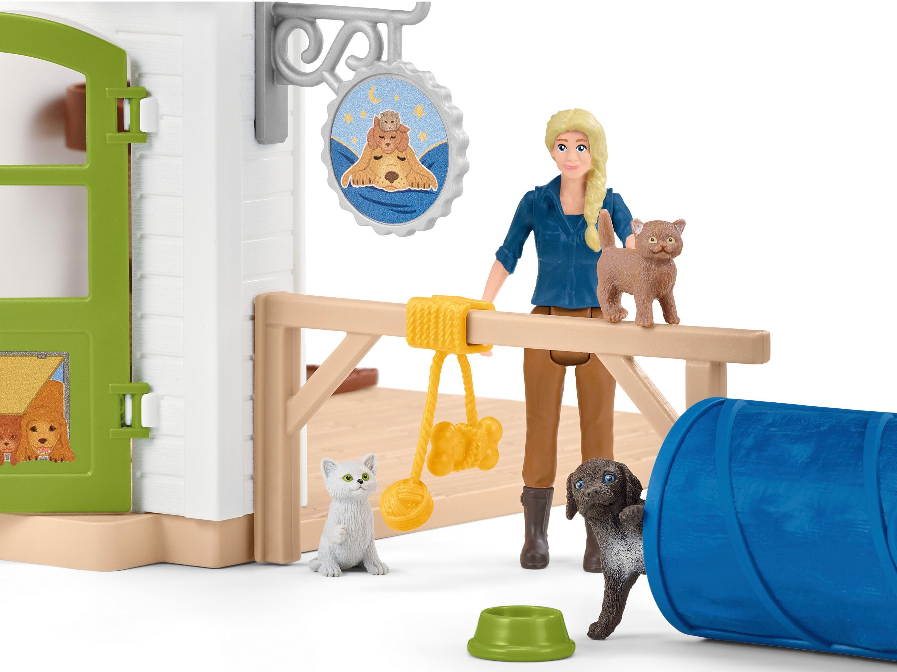 Schleich® Speelwereld FARM WORLD, Dierenhotel (42607)