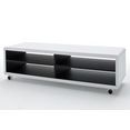 mca furniture tv-meubel jeff 7 xl voor tv tot 77 inch max. 30 kg wit