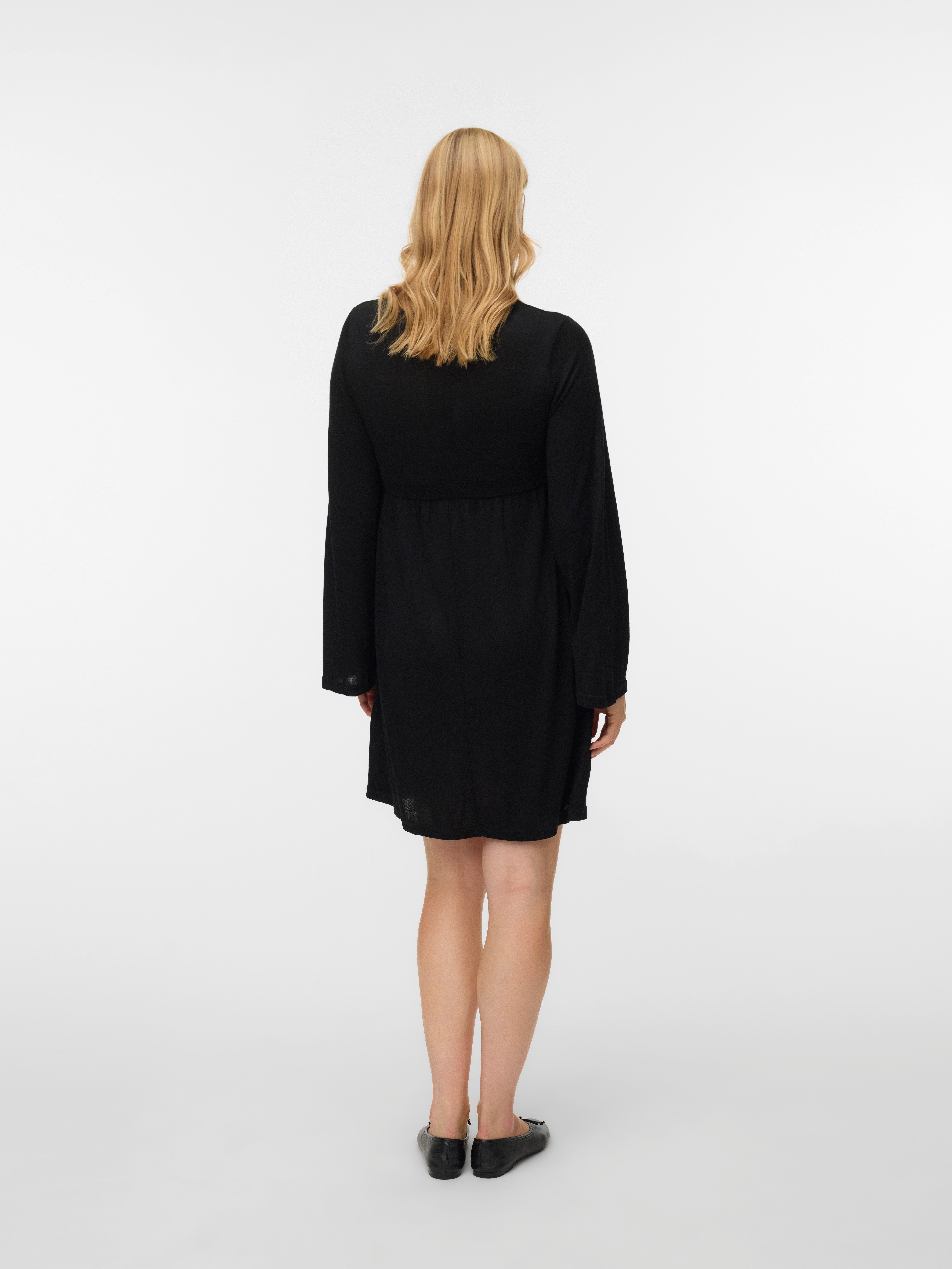 Mamalicious Positiejurk MLMAEVE TESS LS JRS DRESS 2F NOOS Stillegging onder een wikkeleffect